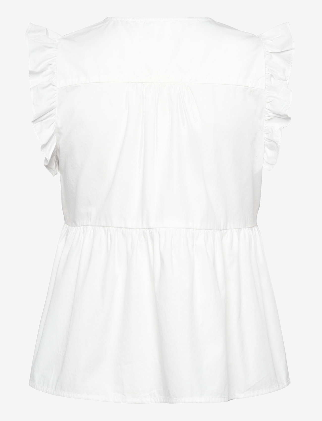 Selected - SLFBLAIR-IDA SL TOP NOOS - Ærmeløse bluser - snow white - 2