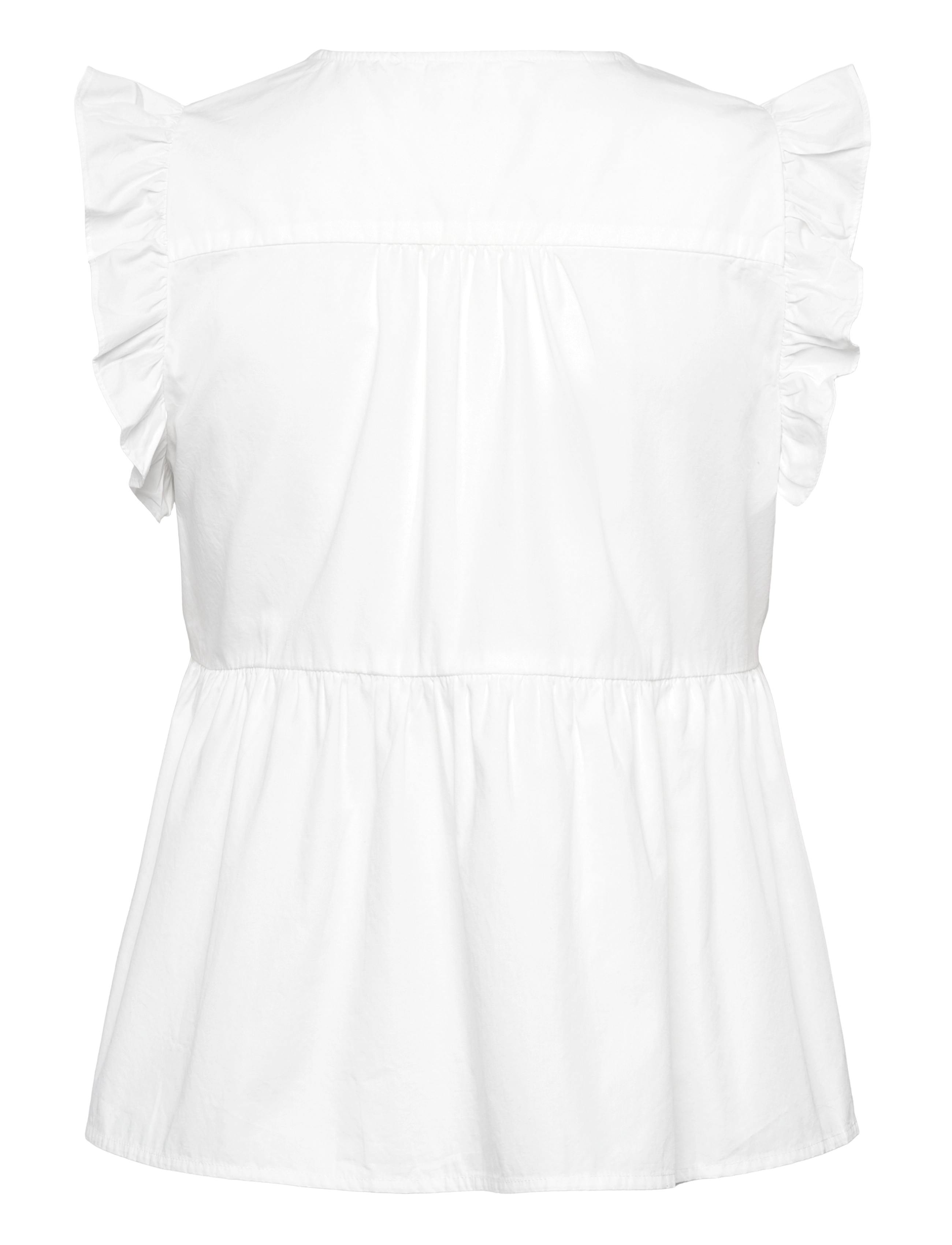 Selected - SLFBLAIR-IDA SL TOP NOOS - palaidinės be rankovių - snow white - 2