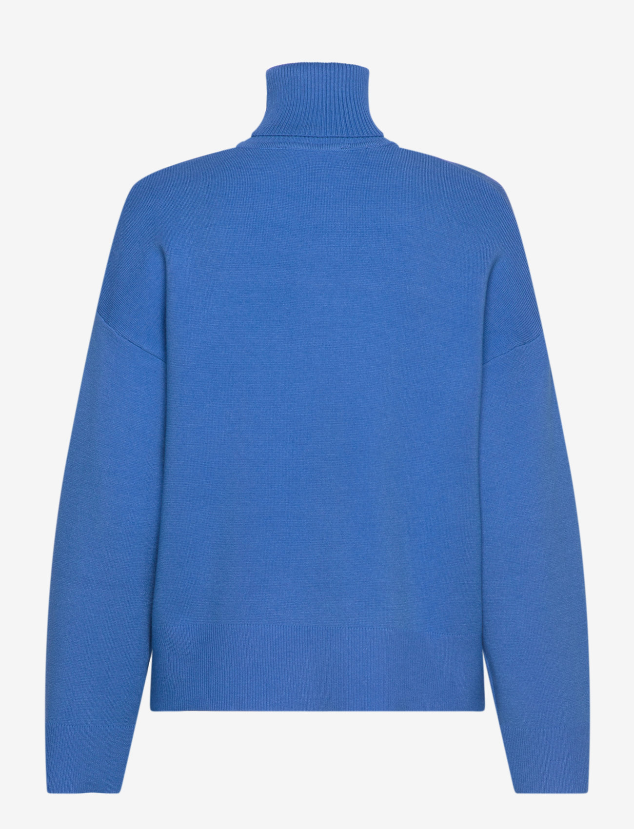 Selected - SLFKAMMA LS KNIT ROLL NECK NOOS - polotröjor - super sonic - 2