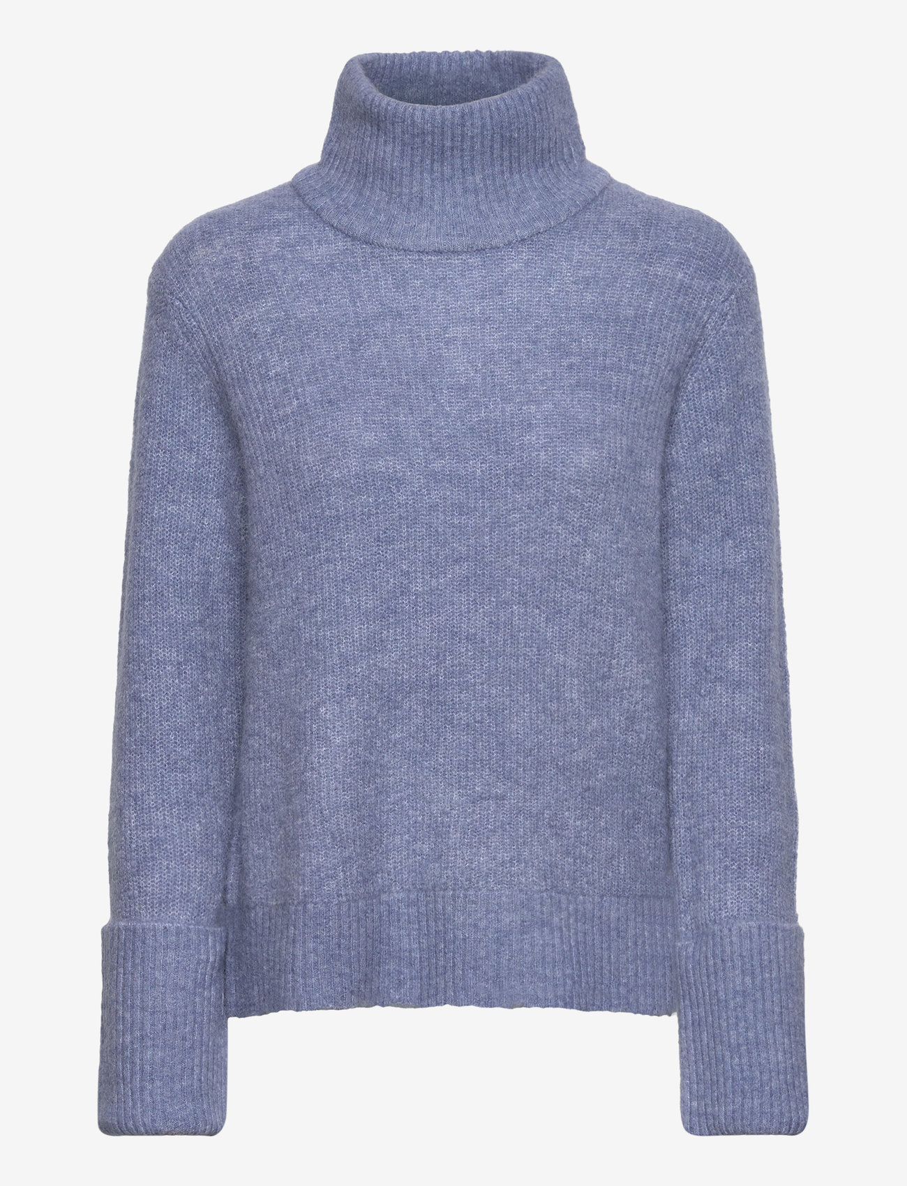 Selected - SLFSIA RAS LS KNIT HIGH NECK - rollkragenpullover - endless sky - 1