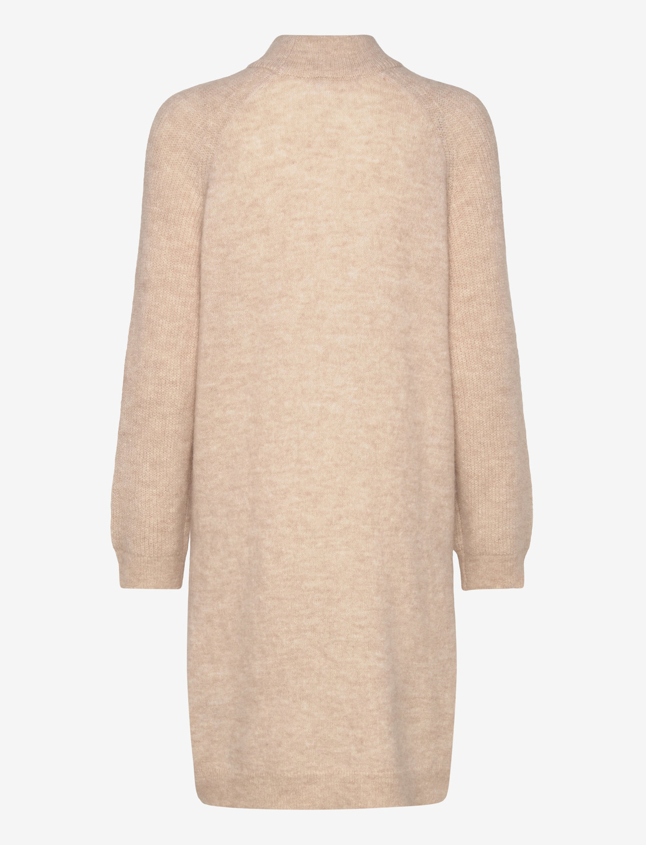Selected - SLFLULU LS HIGH NECK KNIT DRESS - birch - 2