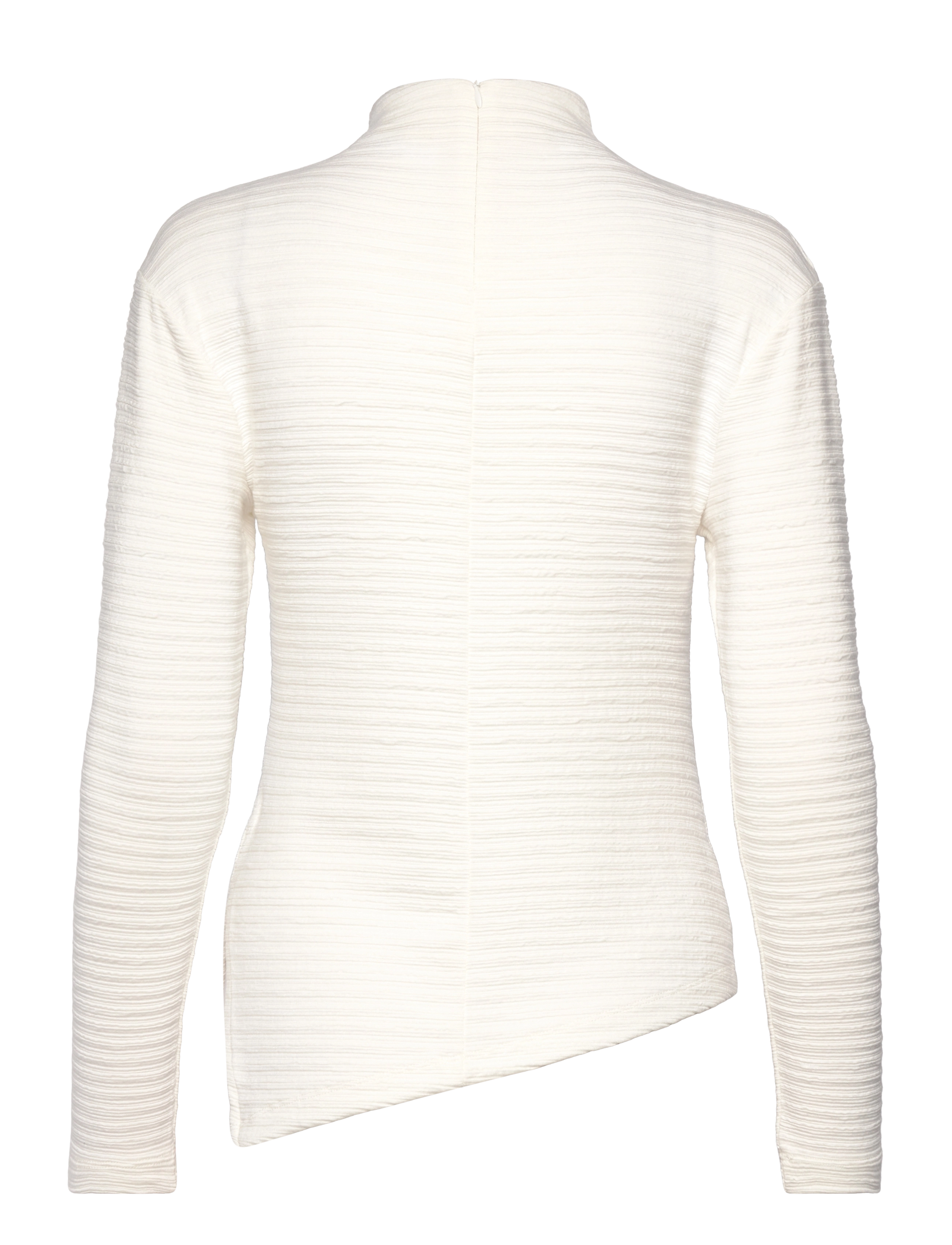 Selected - SLFGANNA LS T-NECK TOP - laveste priser - snow white - 1