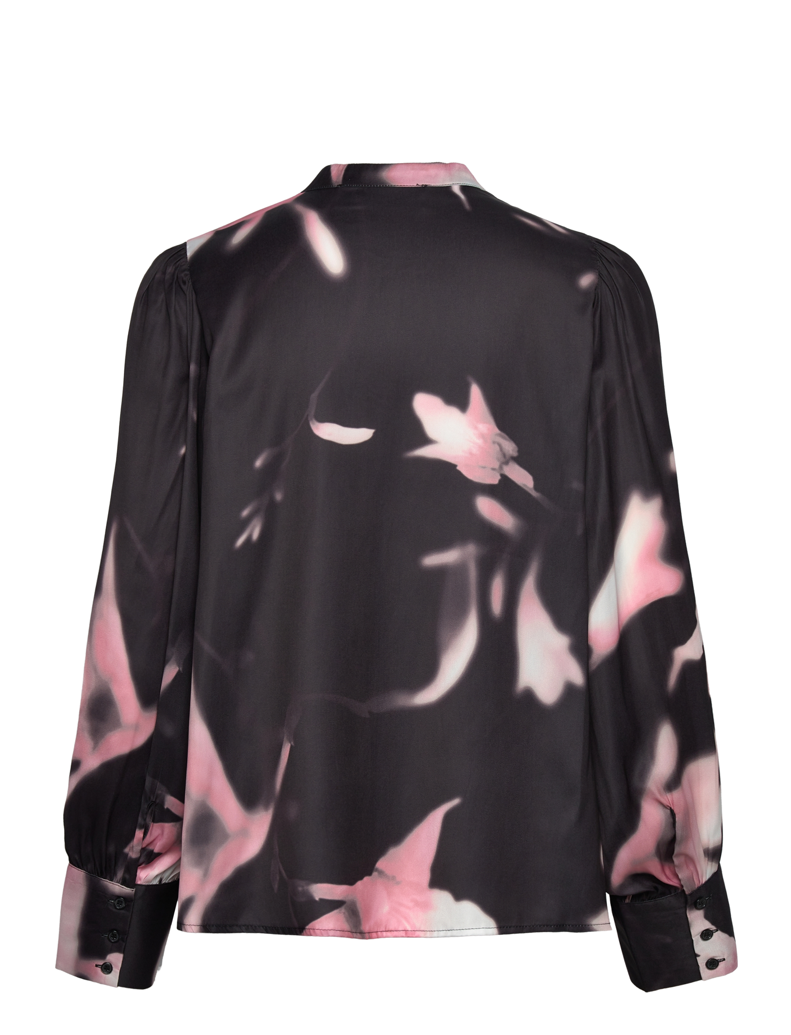 Selected - SLFRIBELLE LS AOP TOP B - langærmede bluser - peony - 2