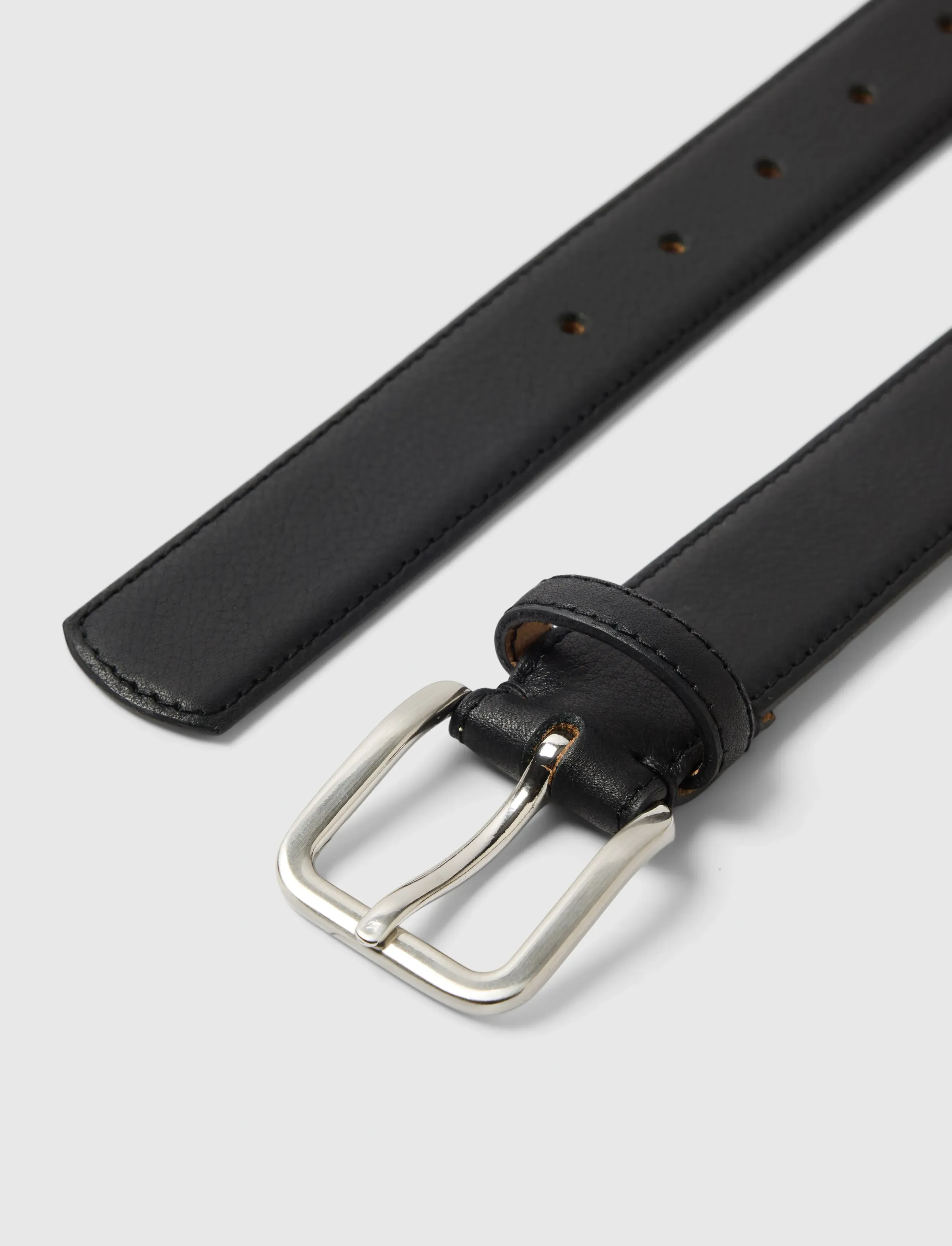 Selected - SLFCLARA LEATHER BELT NOOS - black - 2