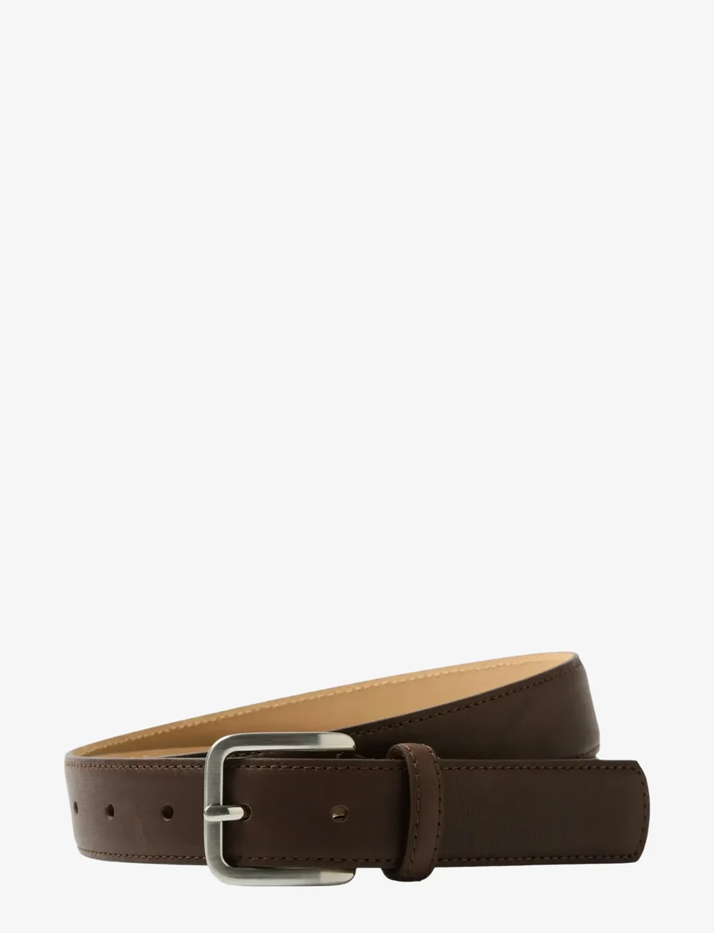 Selected - SLFCLARA LEATHER BELT NOOS - igapäevased vööd - demitasse - 1