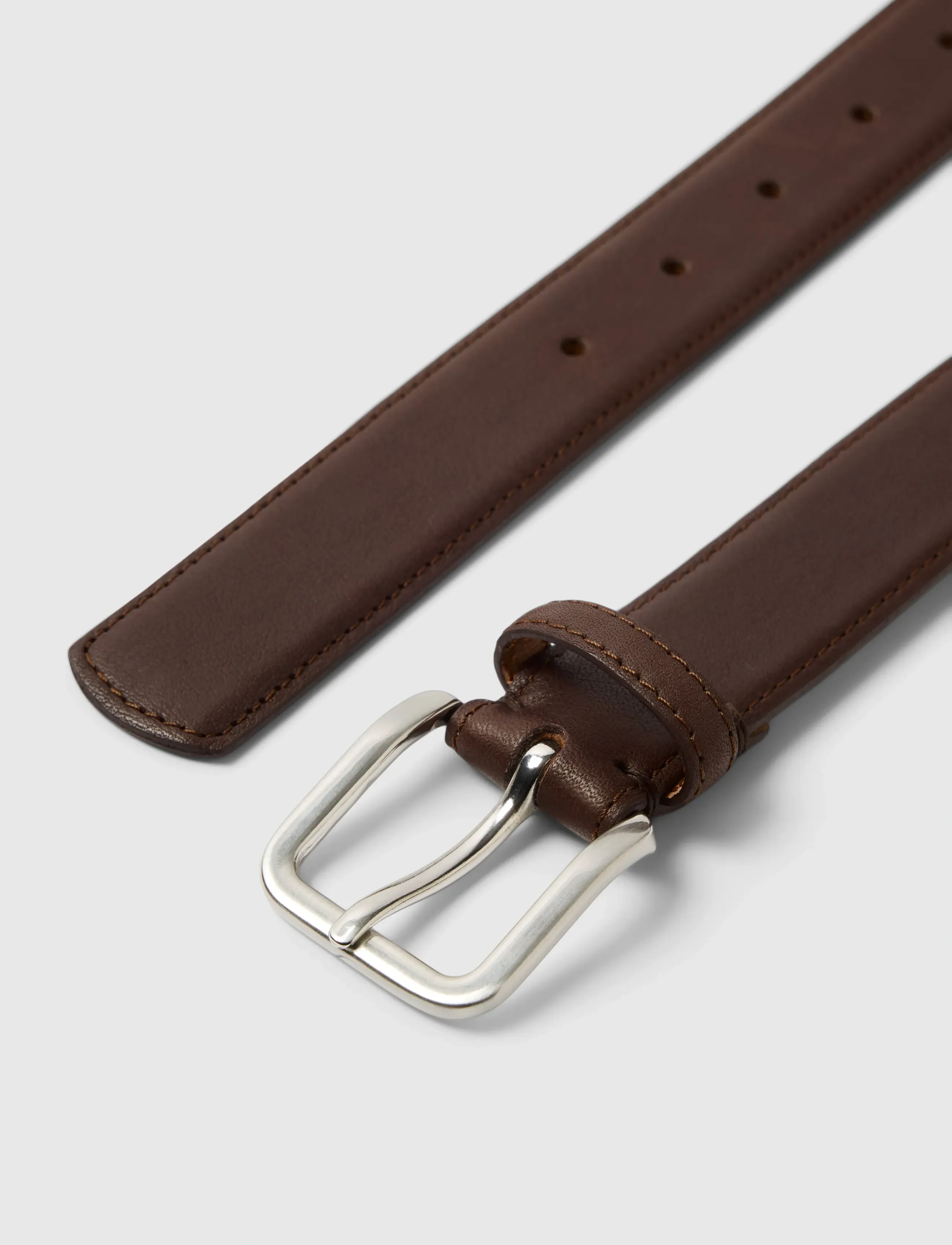 Selected - SLFCLARA LEATHER BELT NOOS - demitasse - 2