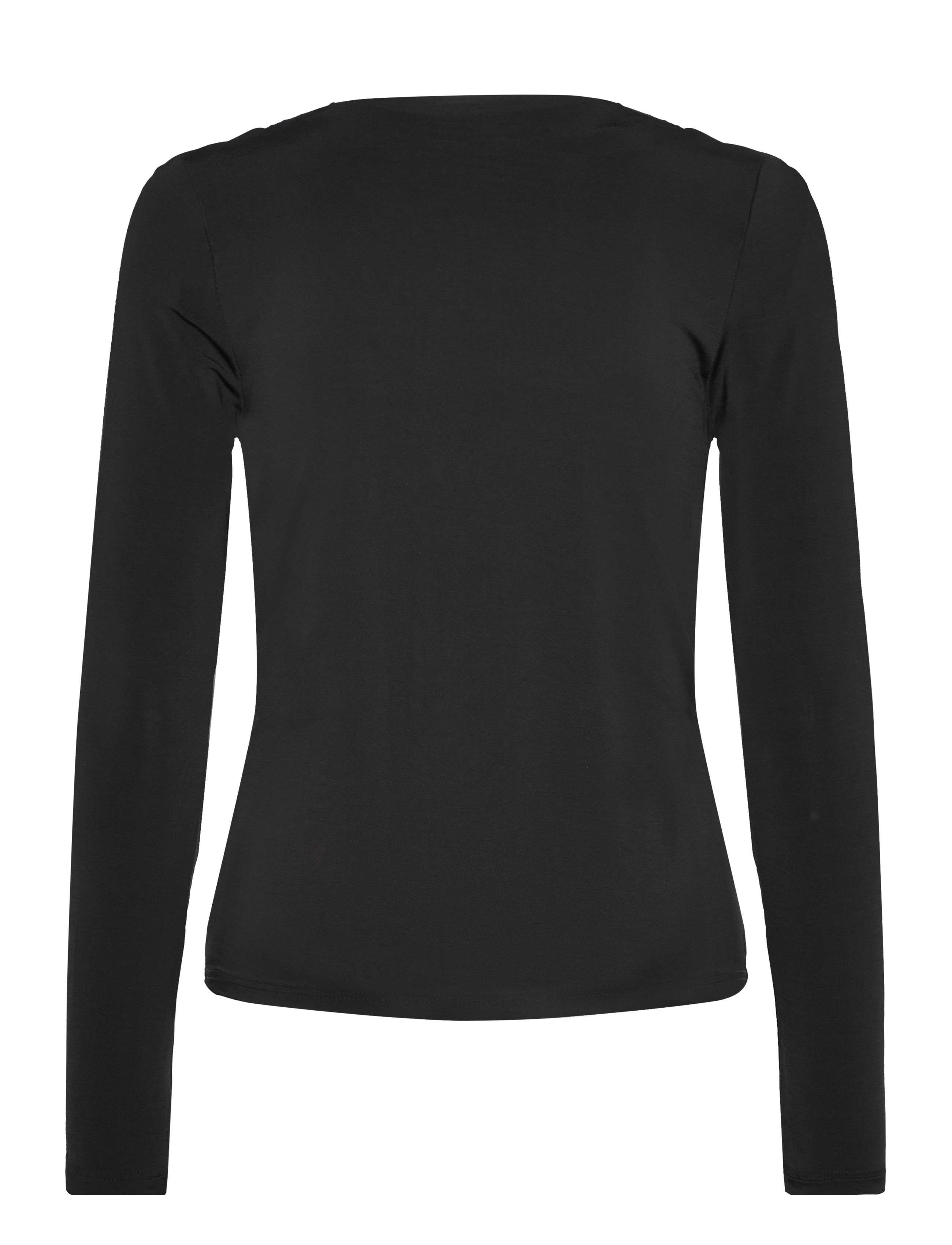 Selected - SLFZAHRA LS TOP - langærmede toppe - black - 2