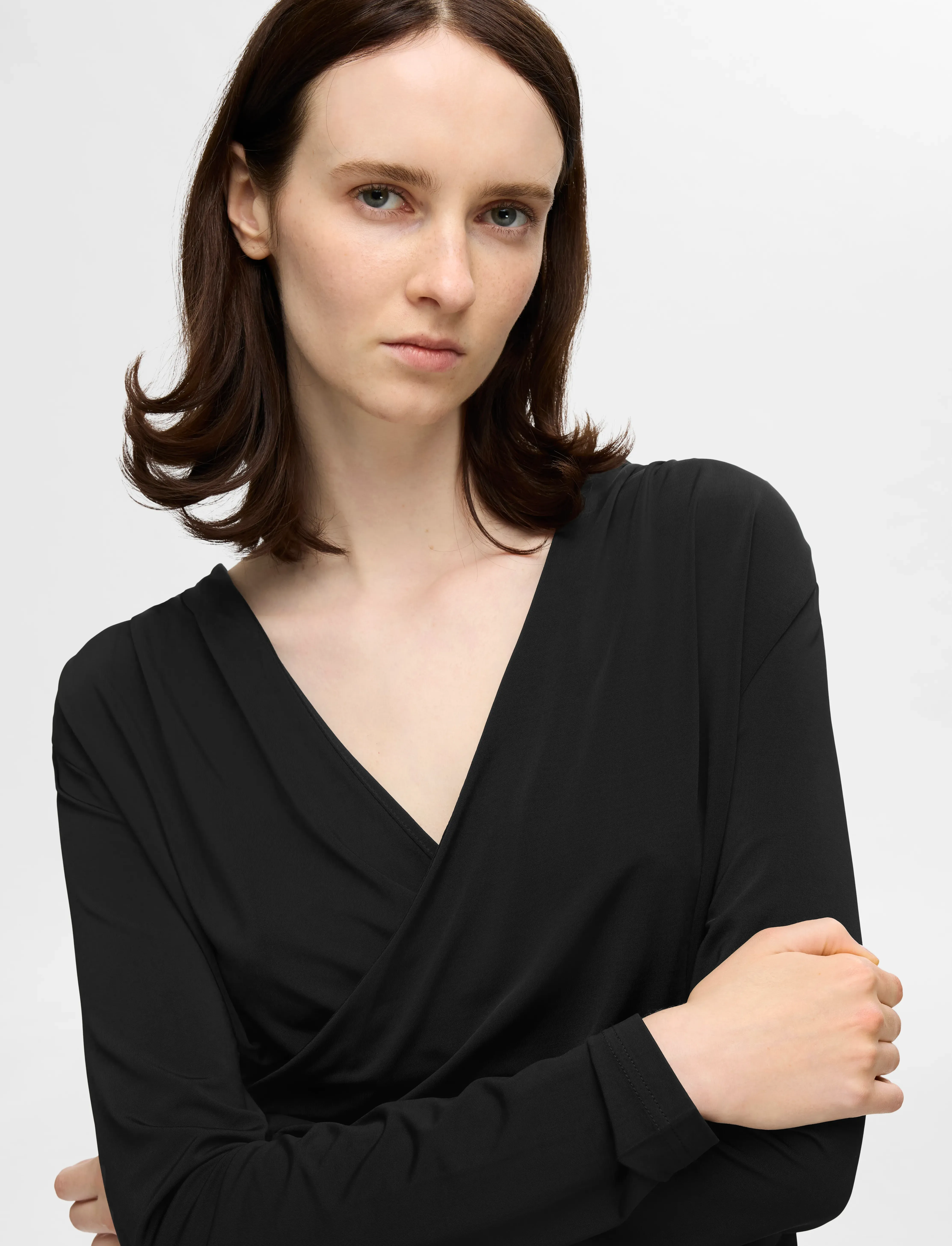 Selected - SLFZAHRA LS TOP - langærmede toppe - black - 5
