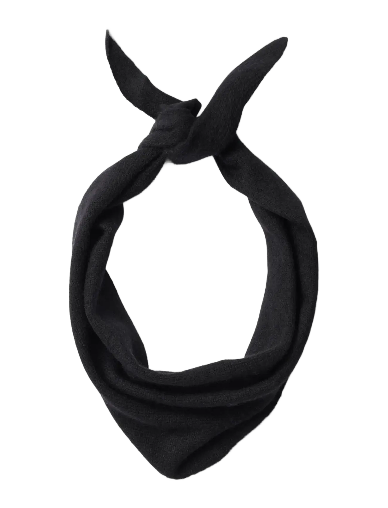 Selected SLWMARIA NARROW CASHMERE SCARF NOOS - Transitional Layering - BLACK / black