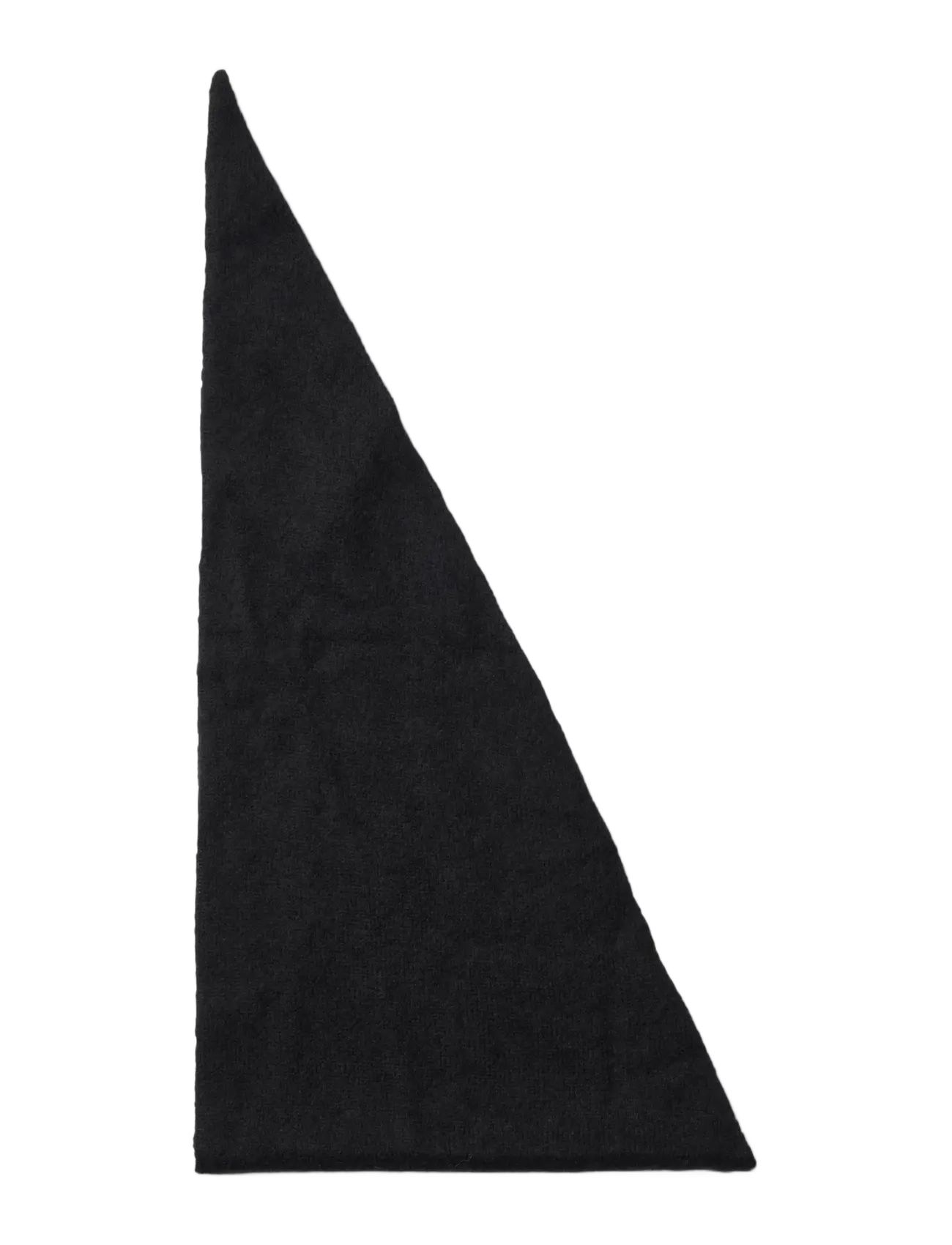 Selected - SLWMARIA NARROW CASHMERE SCARF NOOS - black - 1