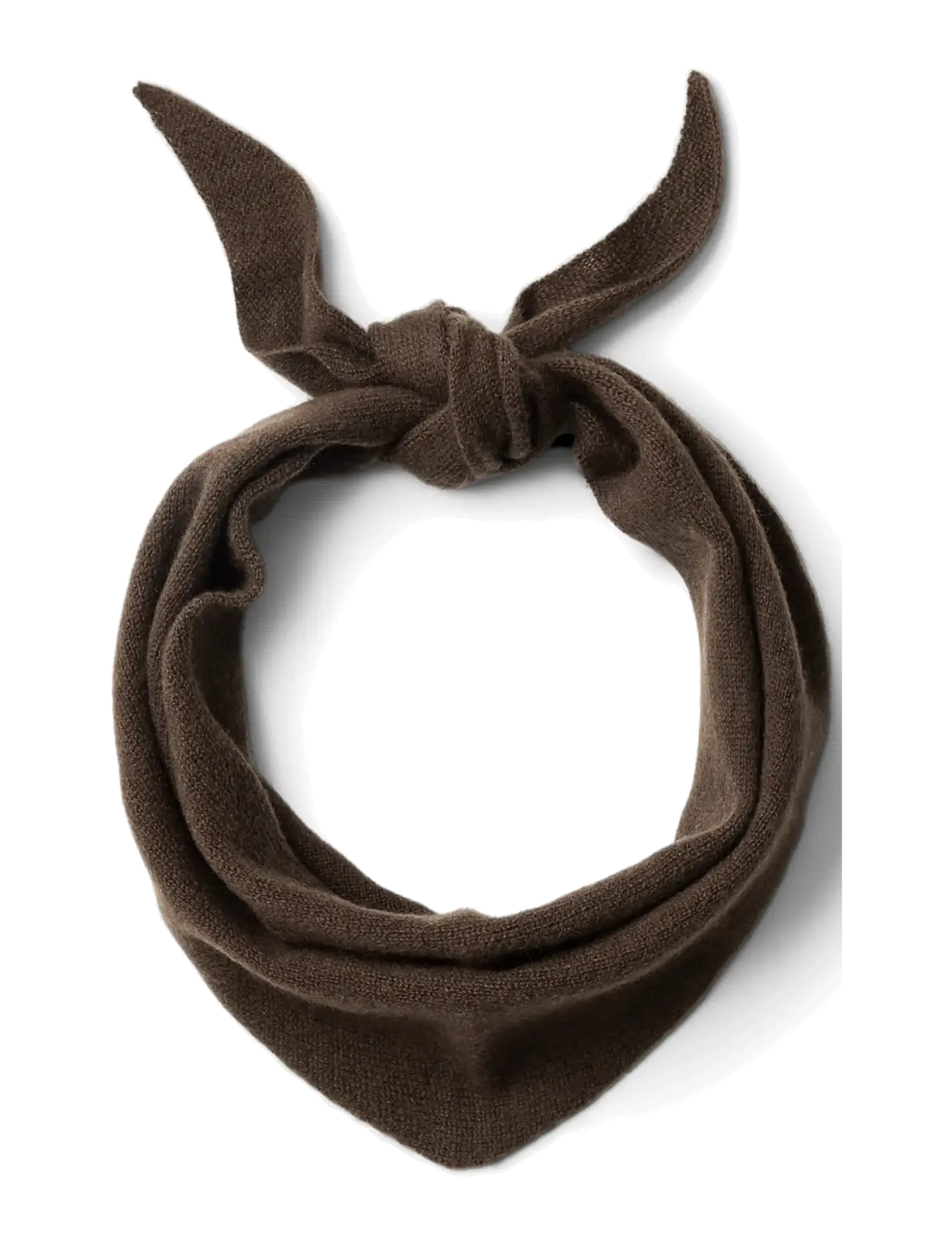 Selected - SLWMARIA NARROW CASHMERE SCARF NOOS - cashmere - chocolate chip - 1