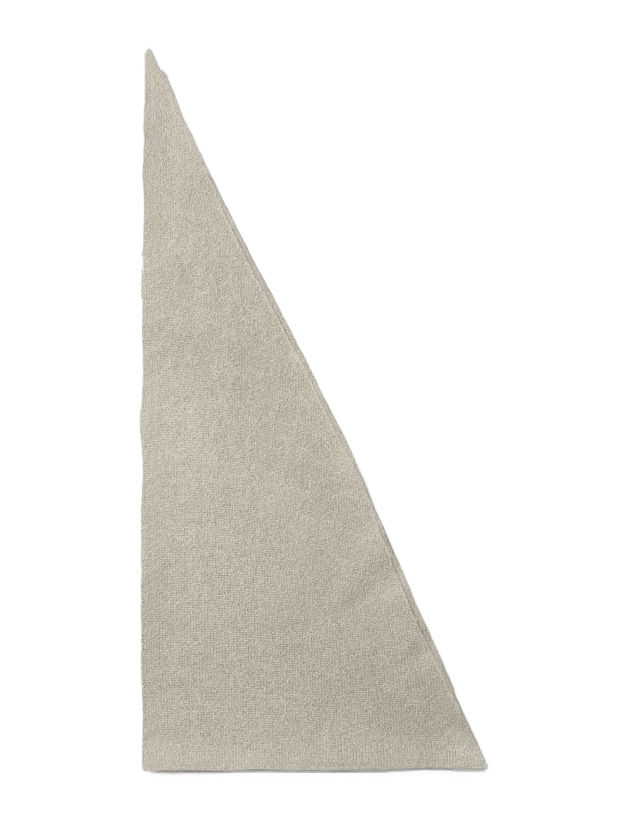 Selected - SLWMARIA NARROW CASHMERE SCARF NOOS - cashmere - oatmeal - 2