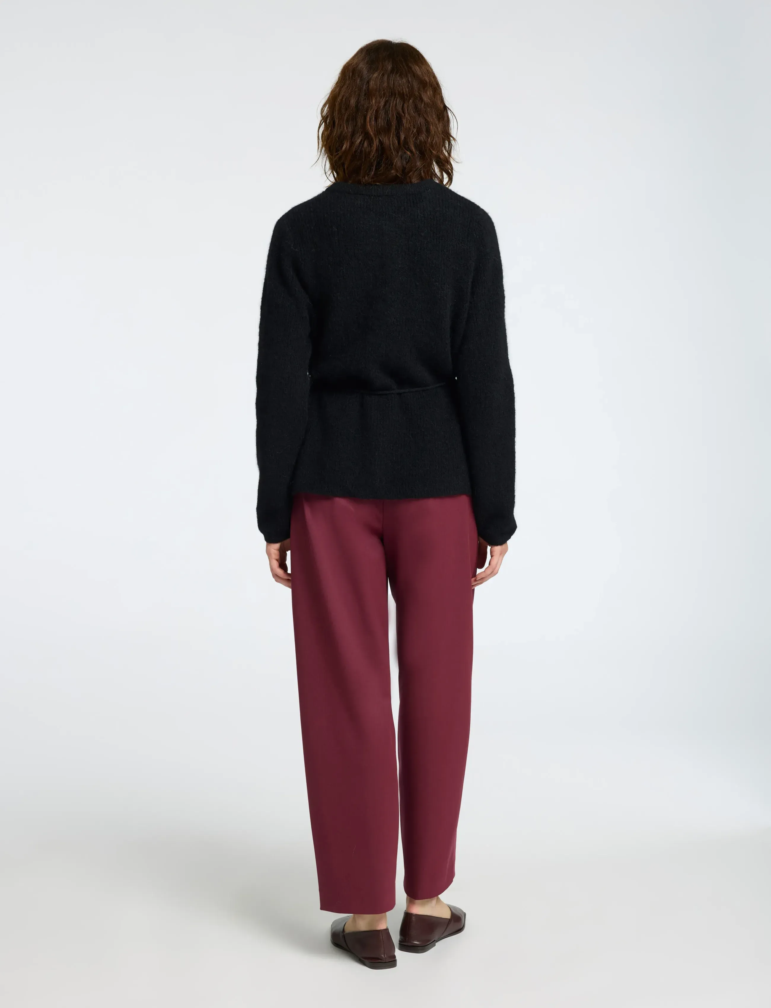 Slfsia Ras Ls Knit Belt Cardigan 2