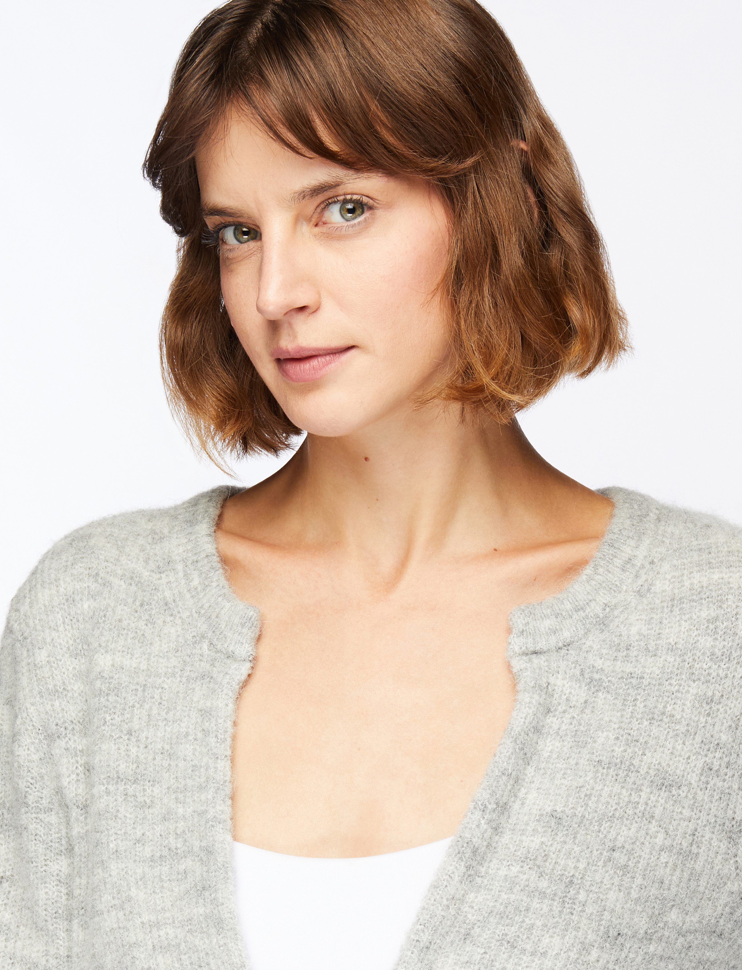 Slfsia Ras Ls Knit Belt Cardigan 7