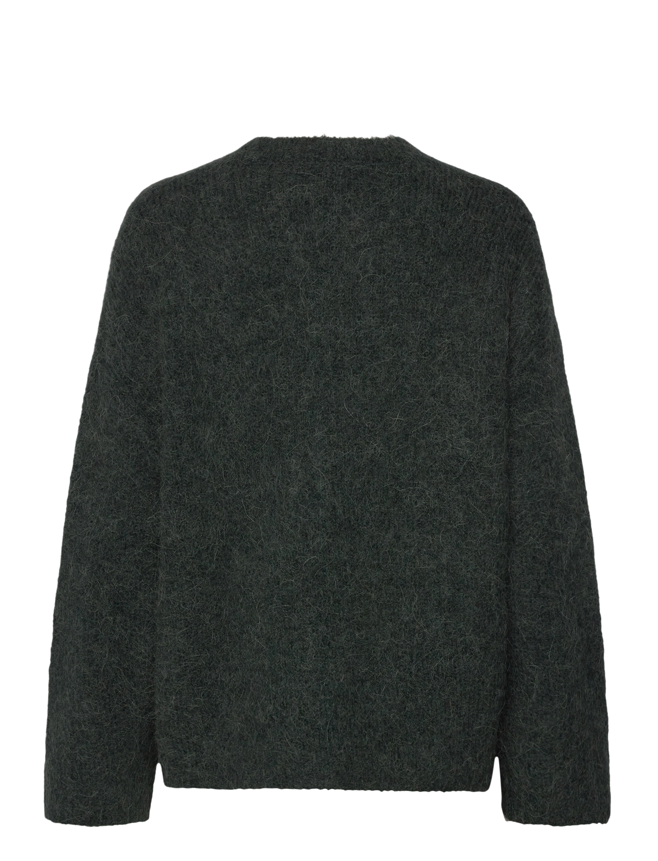 Selected - SLFGABELLA LS KNIT O-NECK CAMP - trøjer - scarab - 2