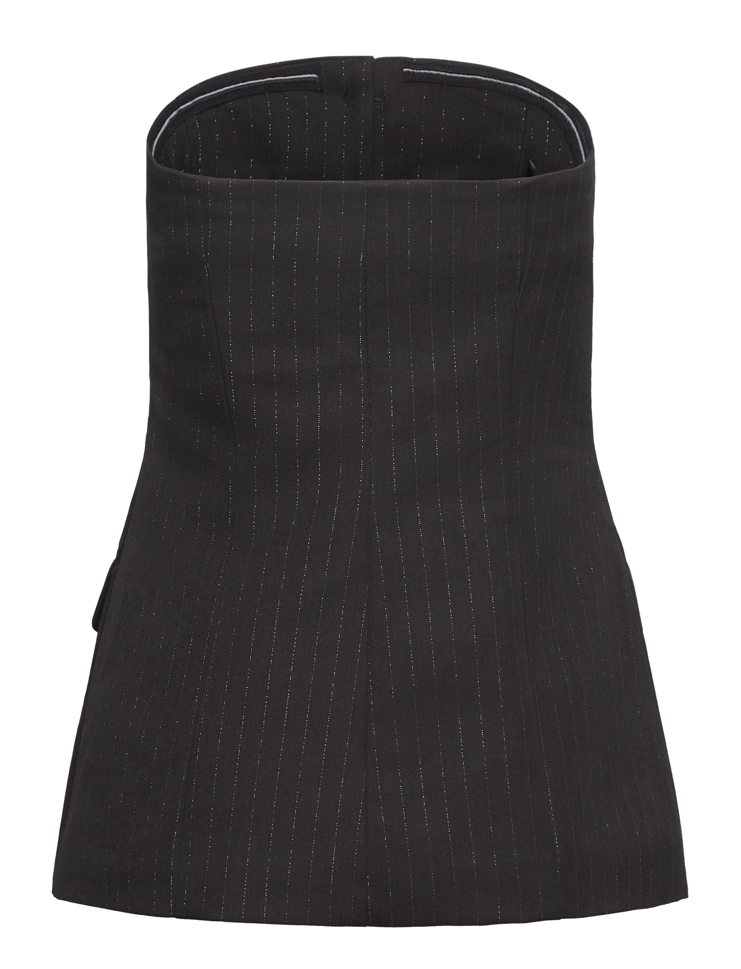 Selected - SLFELI BUSTIER TOP - Ärmellose blusen - black - 2
