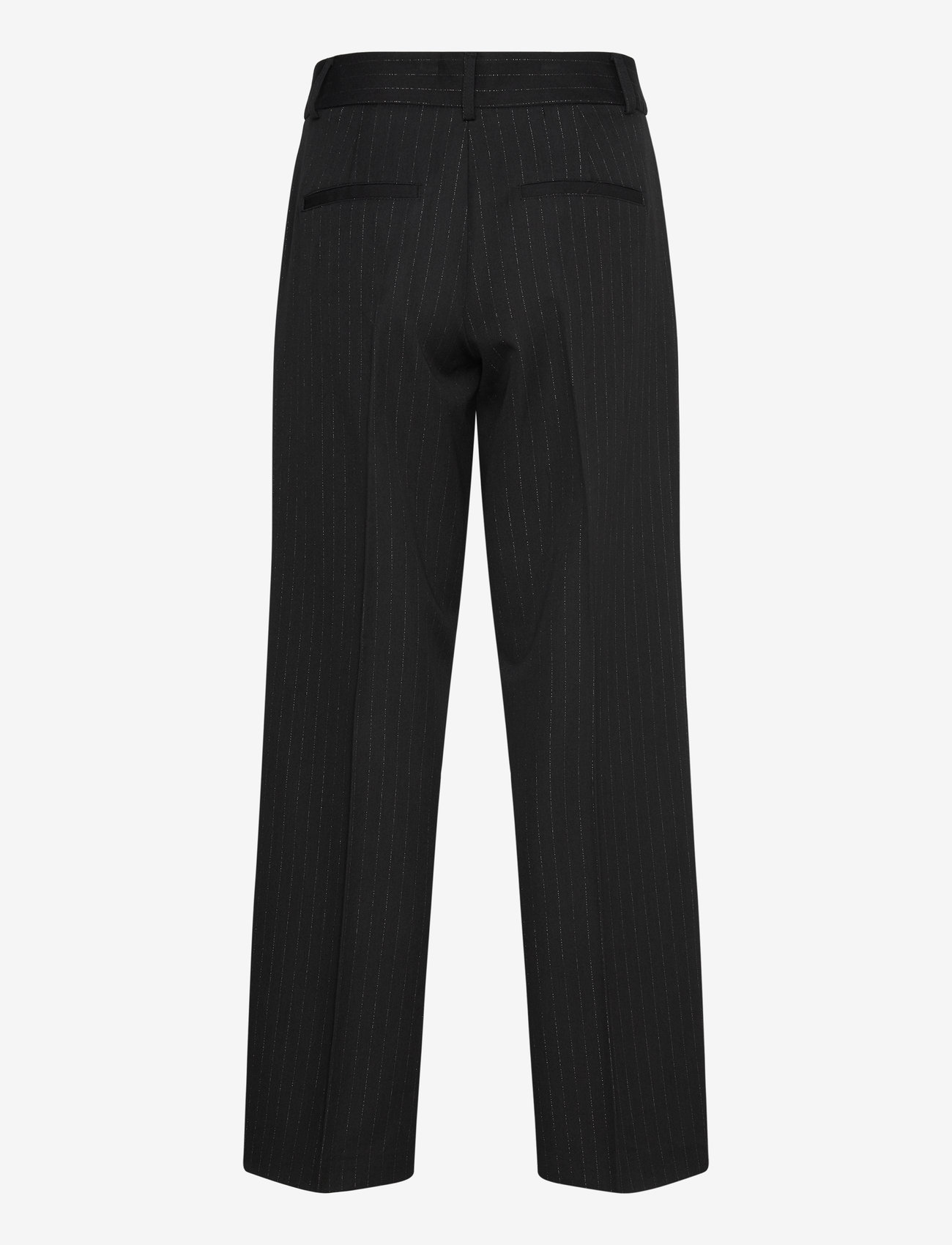 Selected - SLFELI-RITA MW WIDE PANT - hosen mit weitem bein - black - 2