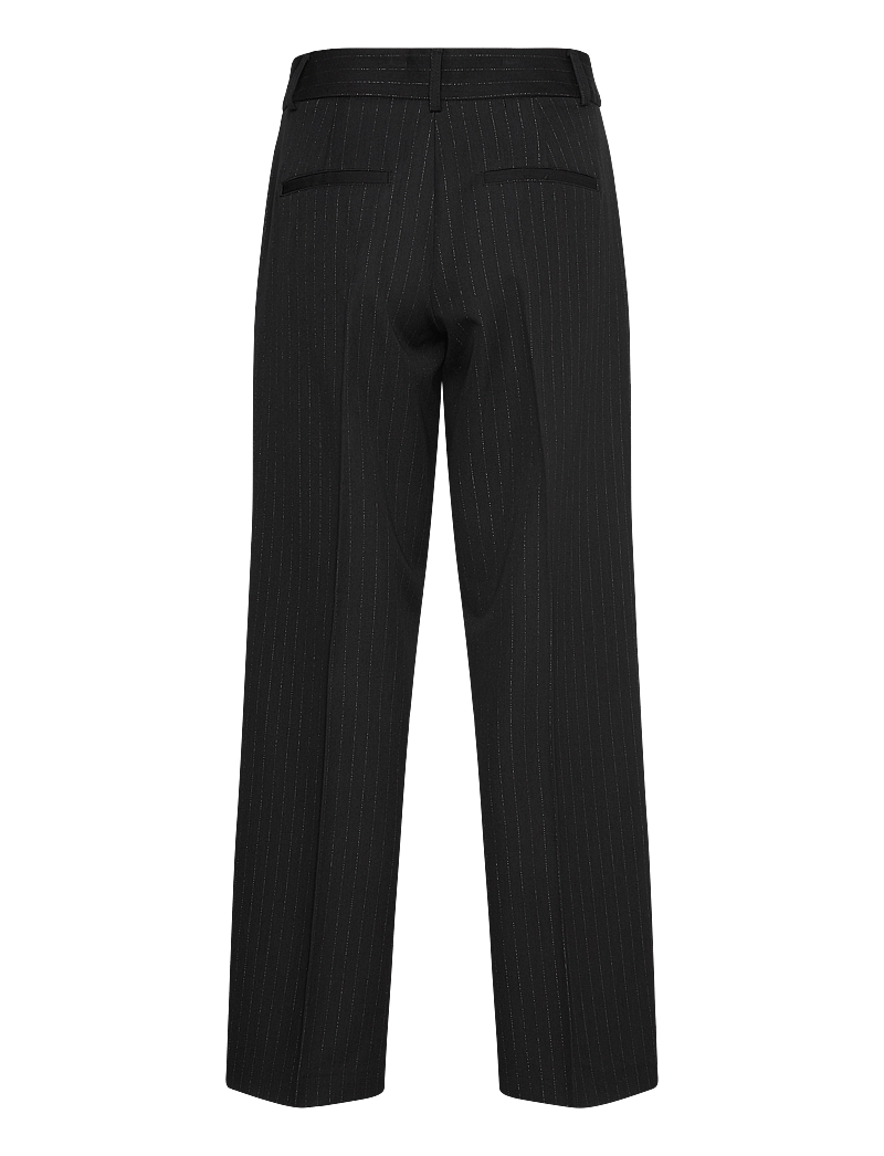 Selected - SLFELI-RITA MW WIDE PANT - hosen mit weitem bein - black - 2