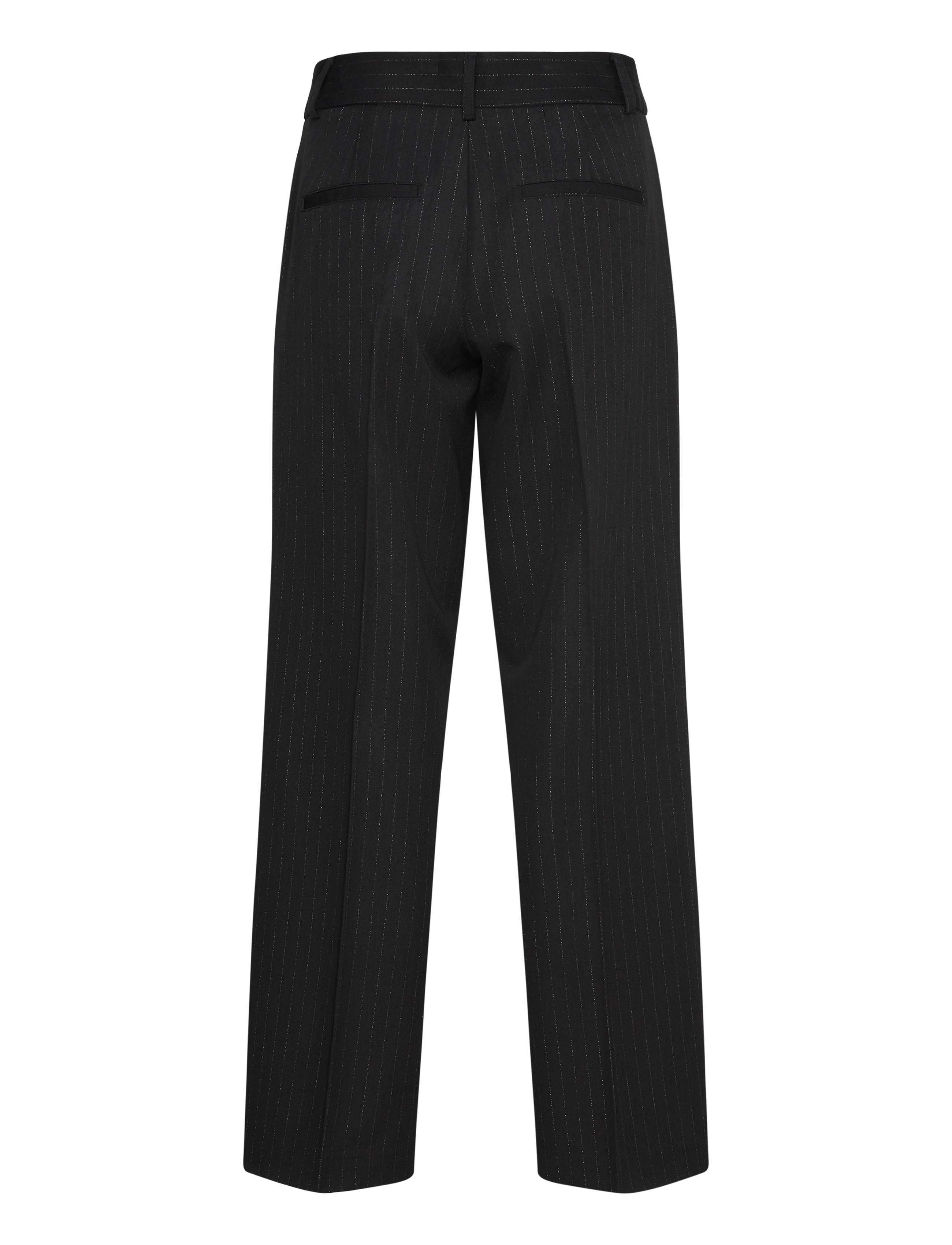 Selected - SLFELI-RITA MW WIDE PANT - hosen mit weitem bein - black - 2
