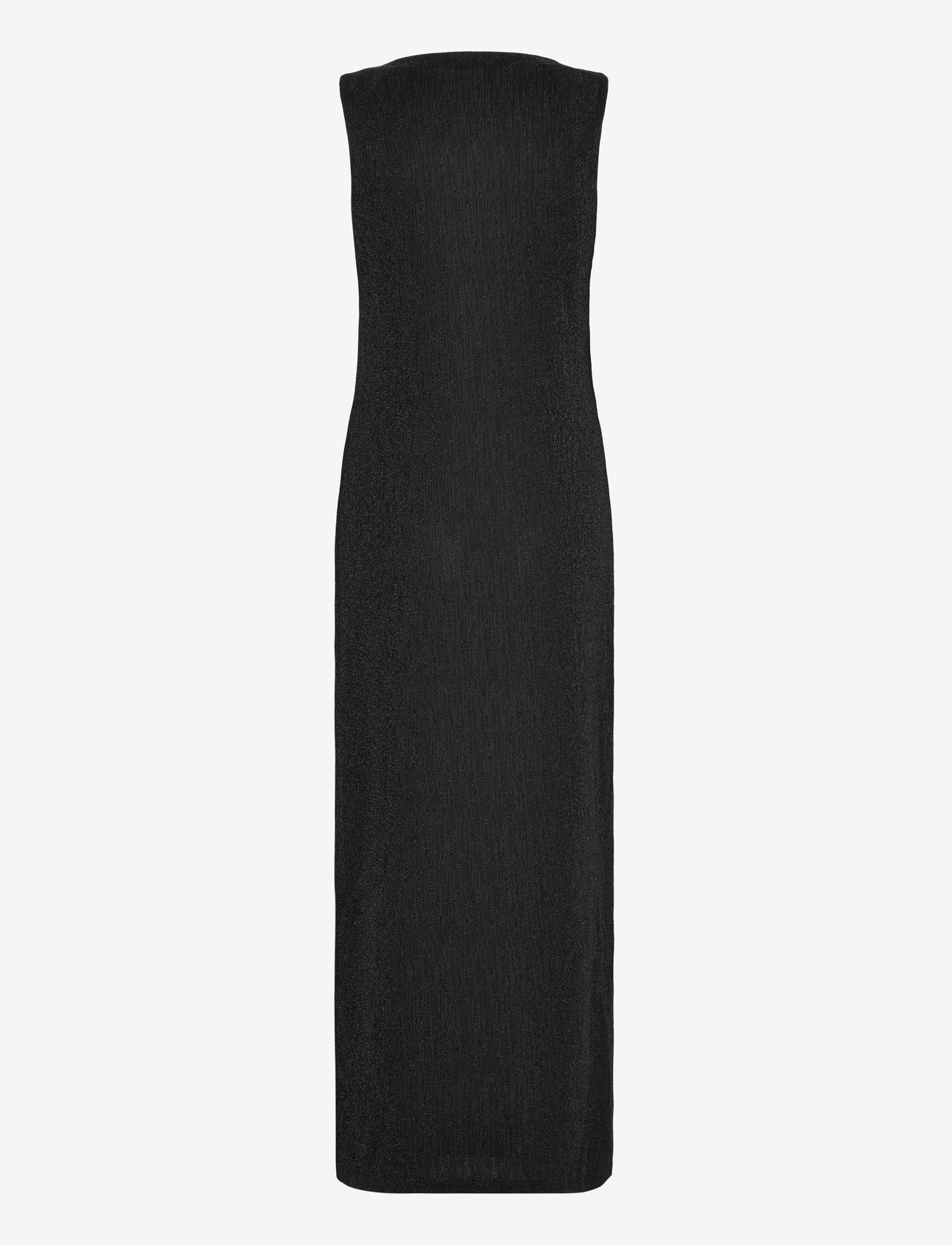 Selected - SLFANITA TWISTED ANKLE DRESS - pidulikud kleidid - black - 2