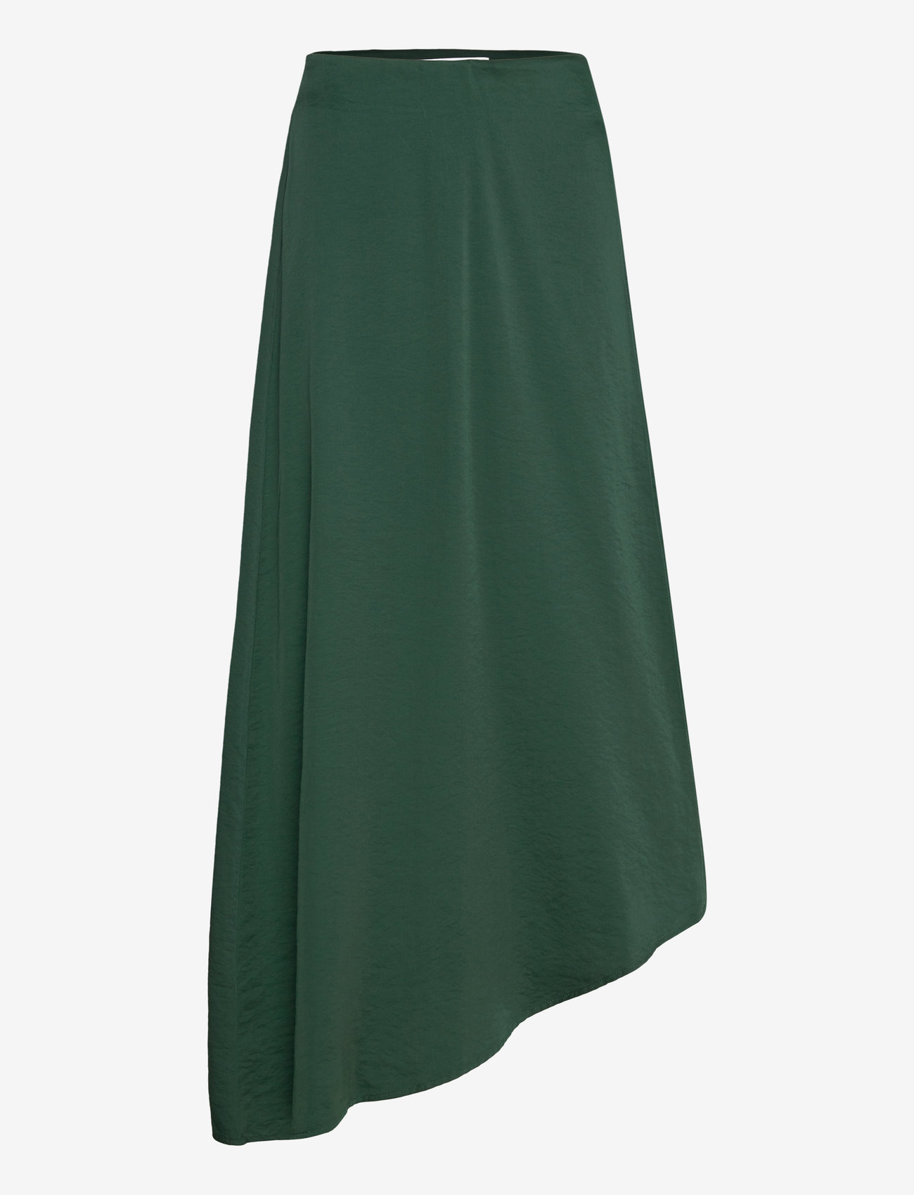 Selected - SLFJEAN MW ASYMETRIC ANKLE SKIRT B - maxi skirts - scarab - 1