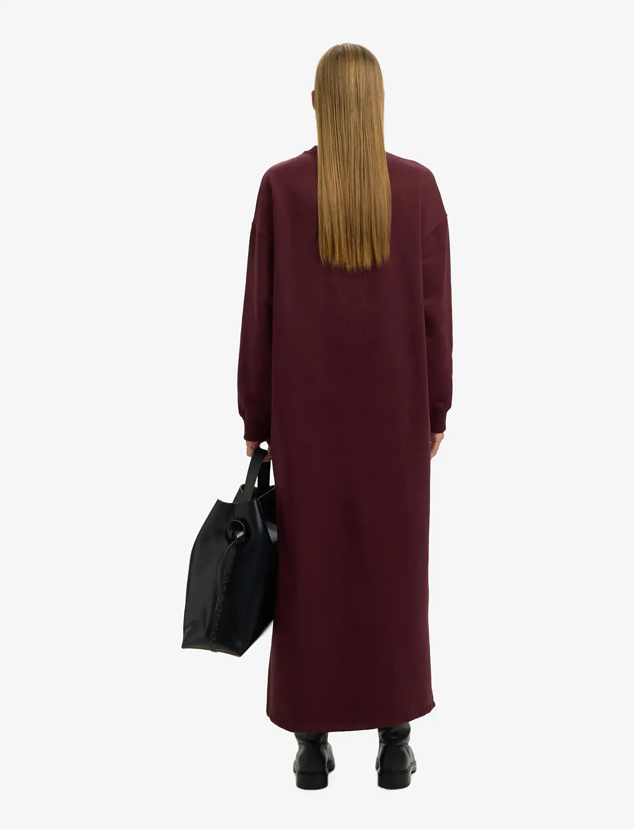 Selected - SLFGIA LS ANKLE DRESS - t-shirt-kleider - fig - 2