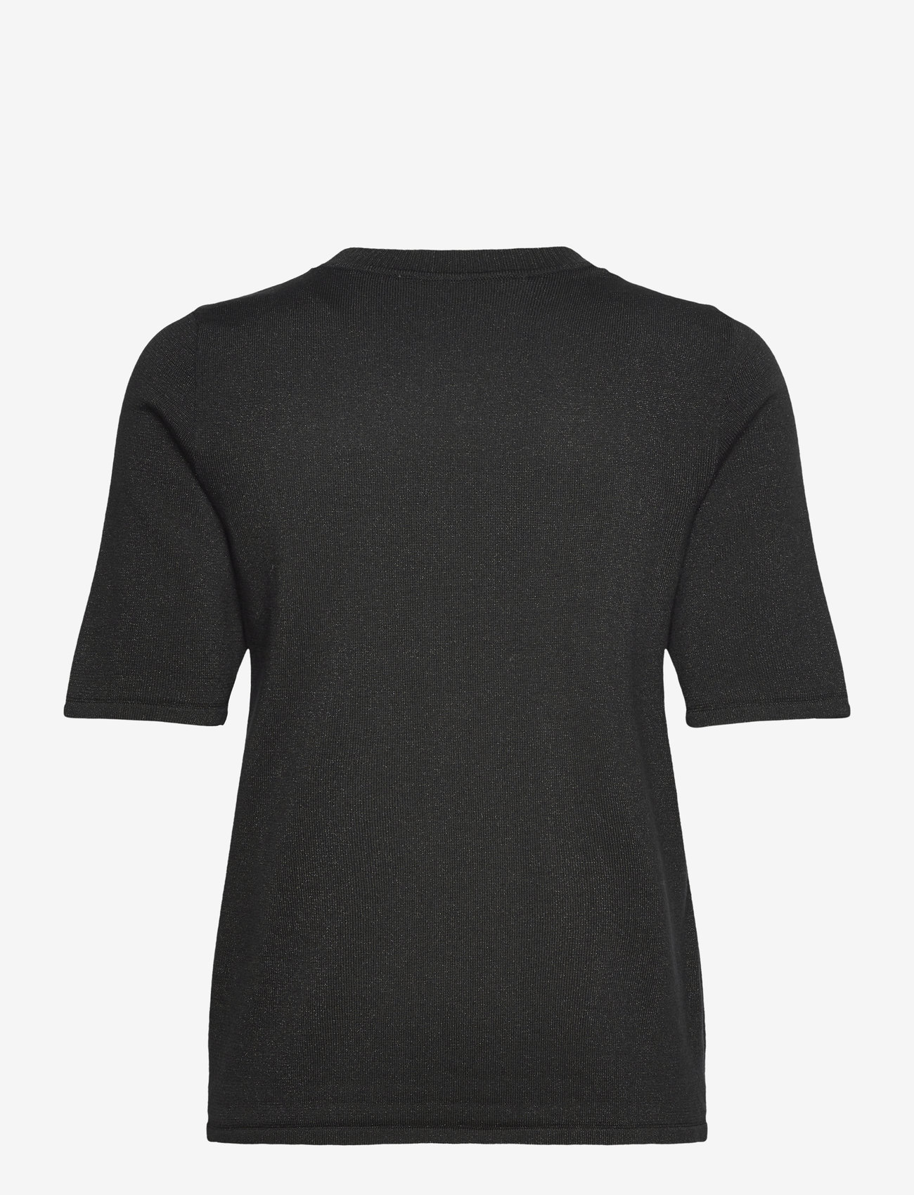 Selected - SLFLURA LUREX 2/4 KNIT O-NECK - pullover - black - 2