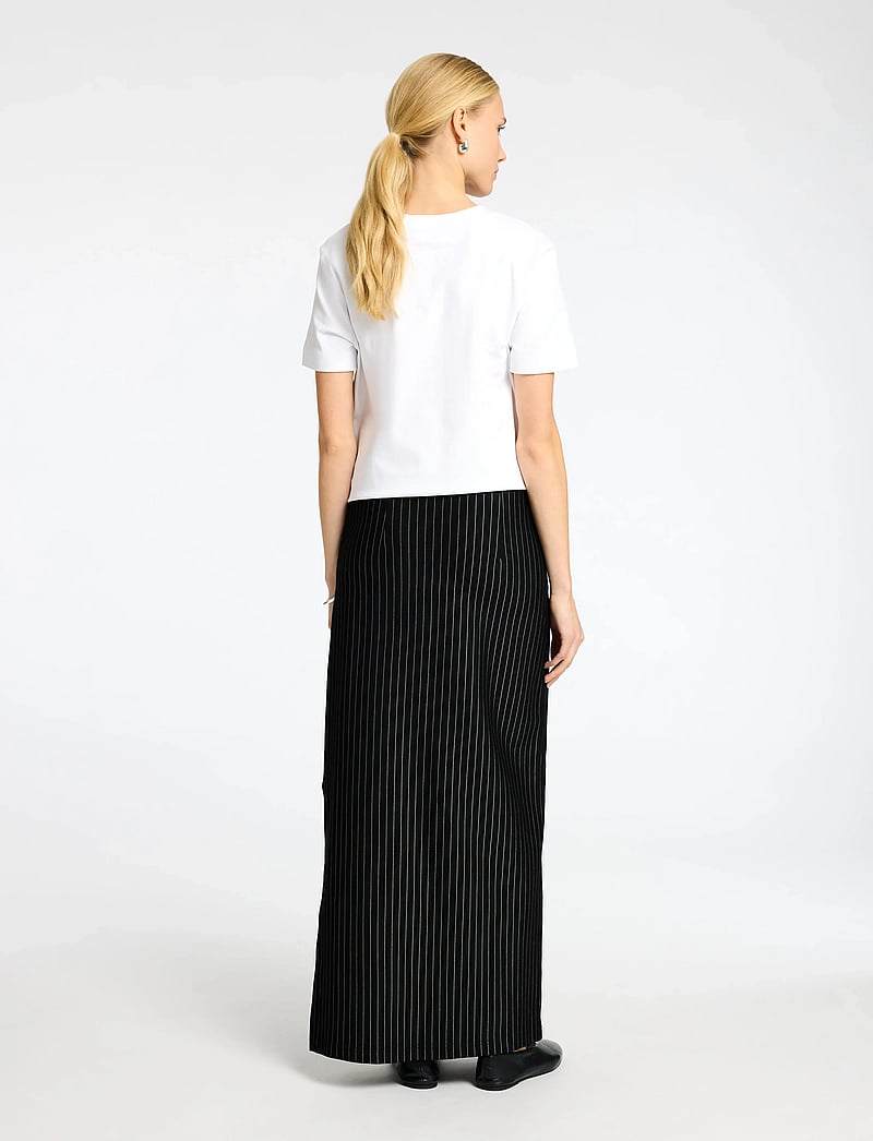 Selected - SLFPENNIE HW ANKLE SKIRT - maxikjolar - black - 2