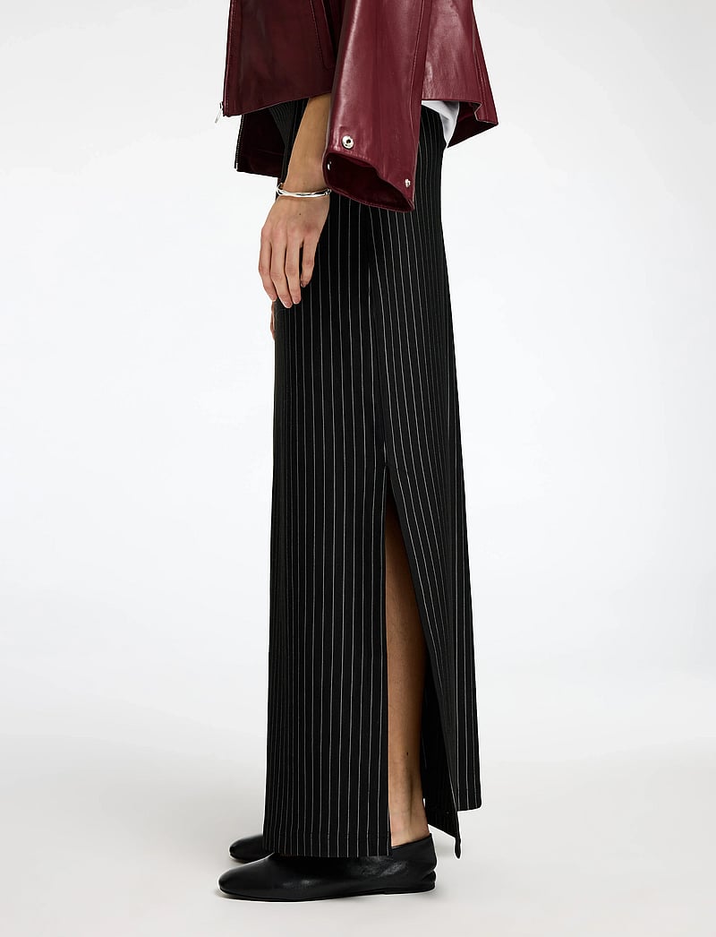 Selected - SLFPENNIE HW ANKLE SKIRT - maxikjolar - black - 5