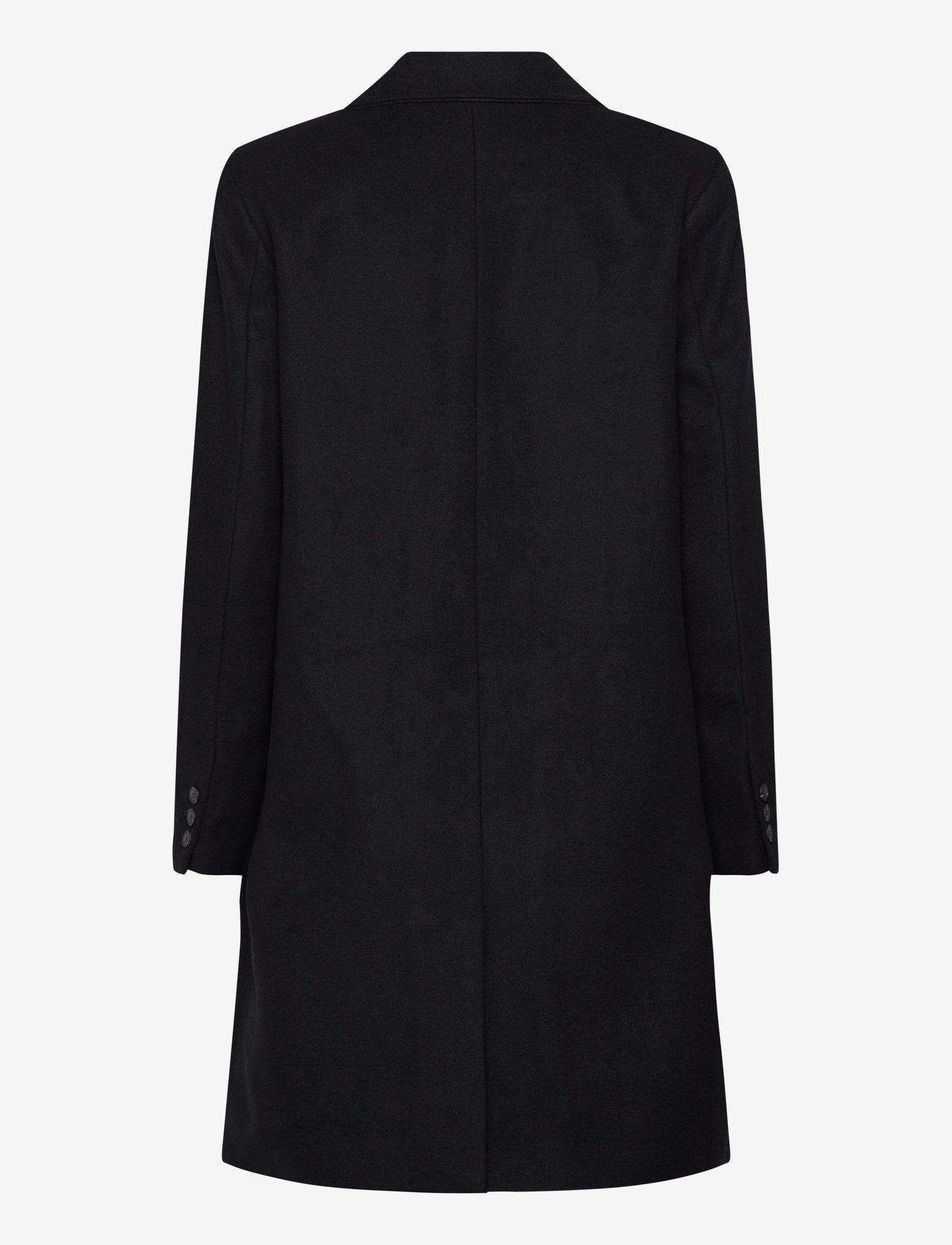 Selected - SLFNEW ALMA WOOL COAT NOOS - winterjacken - black - 2