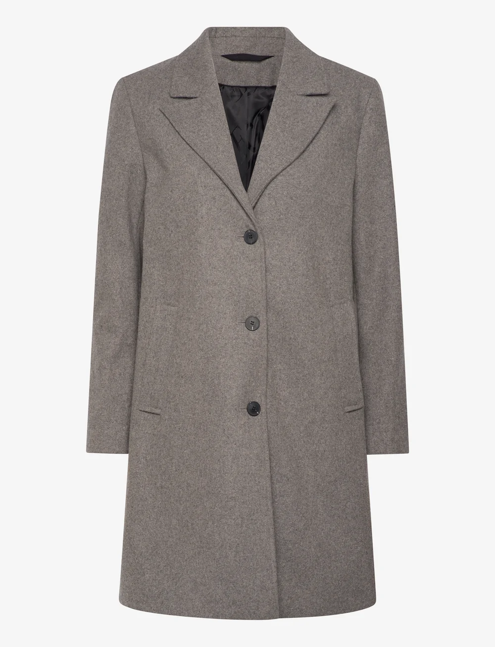 Selected - SLFNEW ALMA WOOL COAT NOOS - wool coats - steel gray - 1