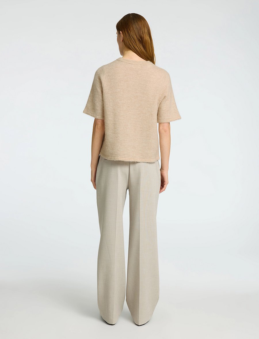 Selected - SLFLULU 2/4 KNIT CARDIGAN NOOS - strickjacken - birch - 2