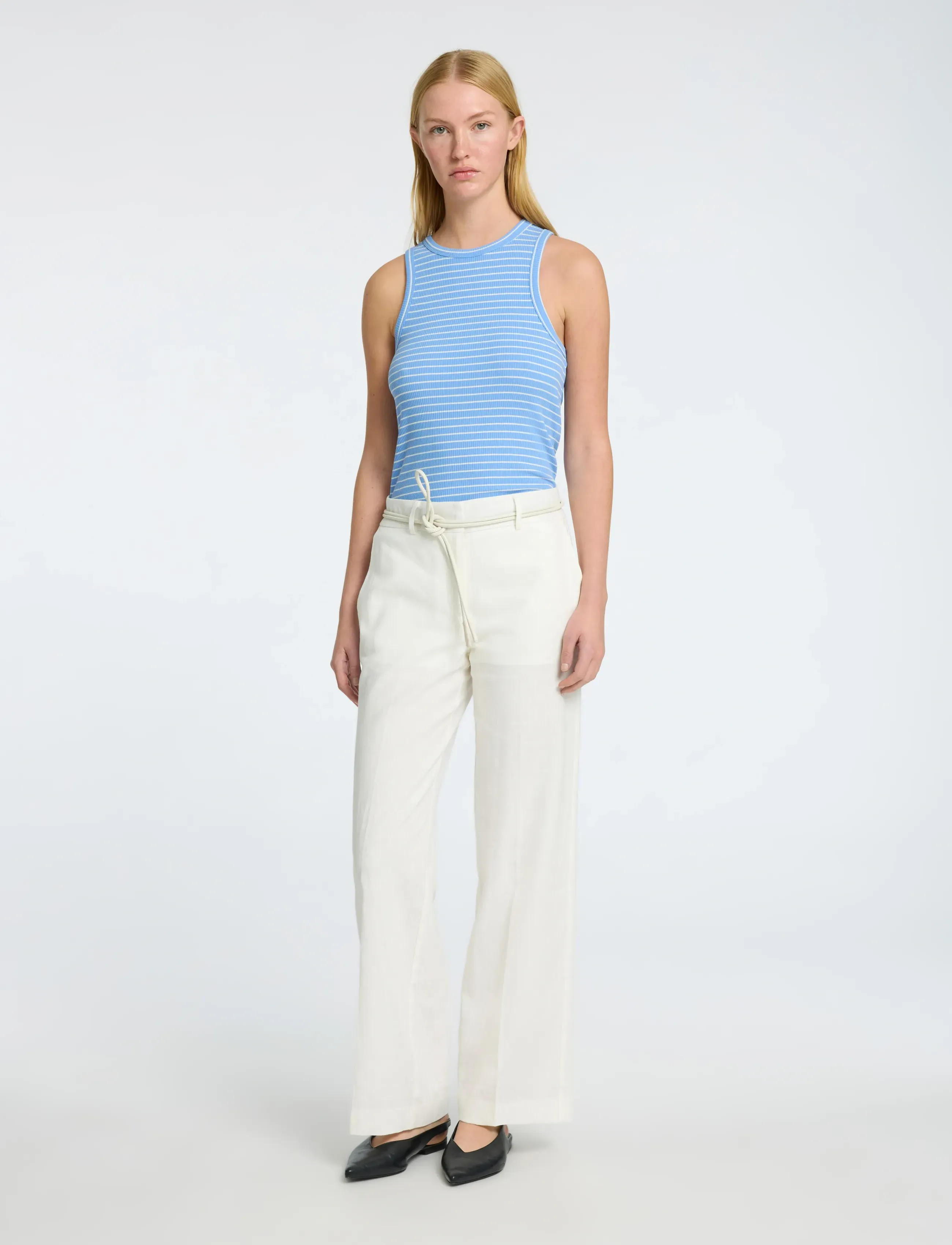 SELECTED Slftania-Rita Mw Wide Pant Noos linnebyxor dam – bild 3