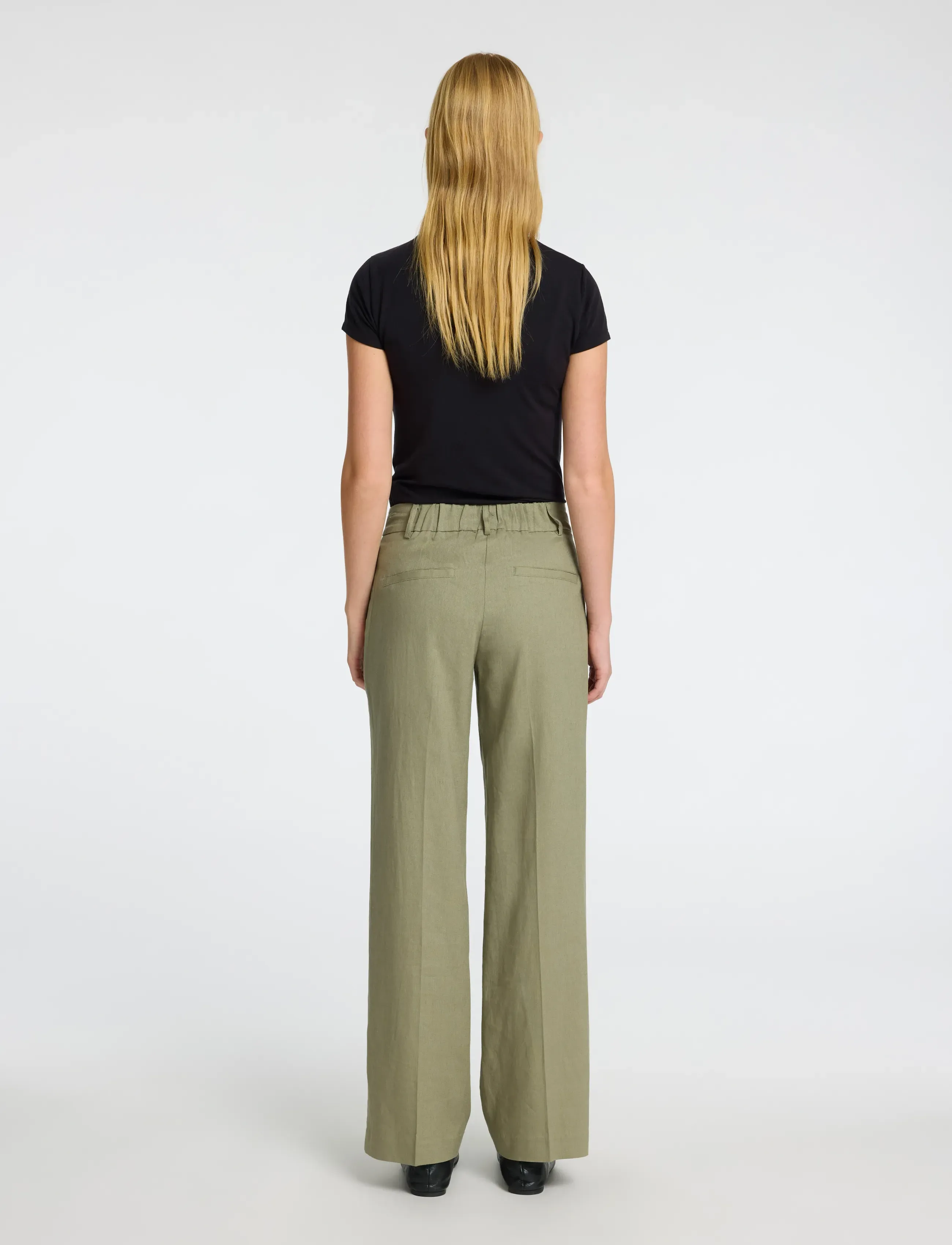 SELECTED Slftania-Rita Mw Wide Pant Noos linnebyxor dam – bild 2