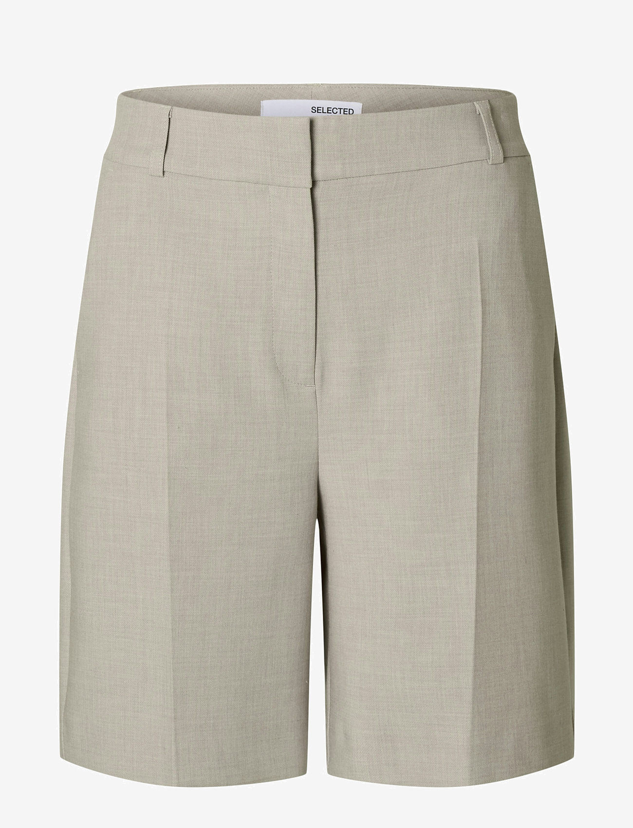 Selected - SLFRITA HW SHORTS MEL - island fossil - 1