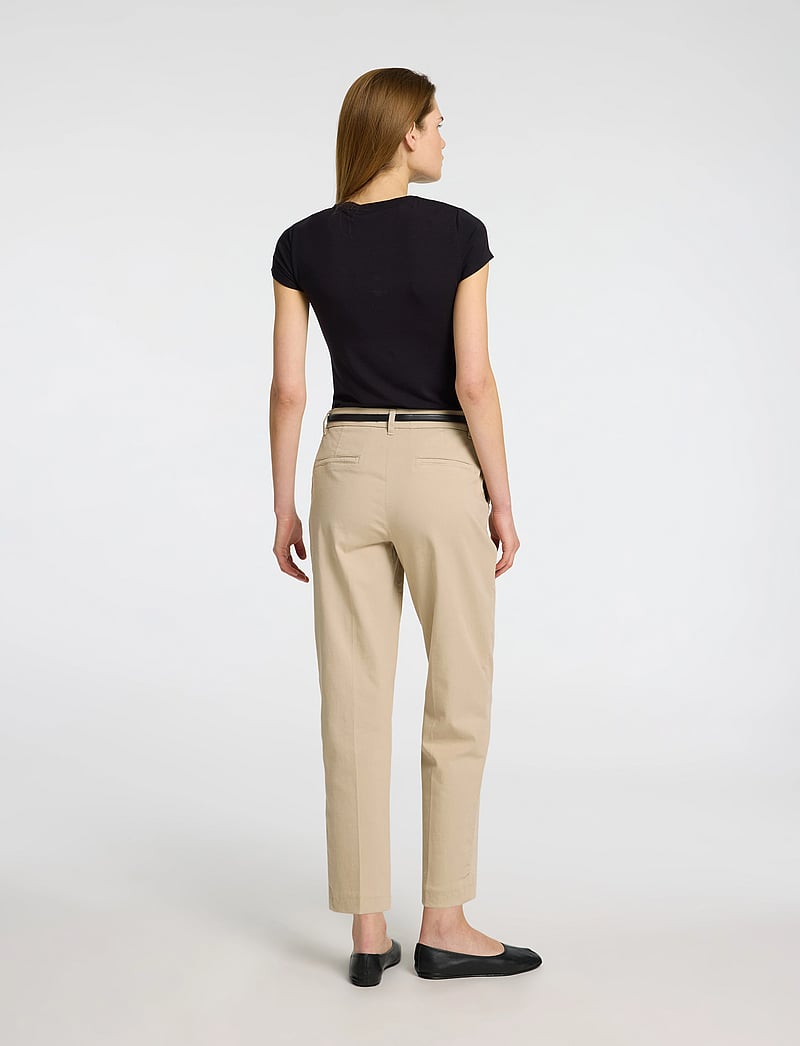 Selected - SLFVERA-RITA MW CROPPED PANT NOOS - slim fit hosen - island fossil - 2