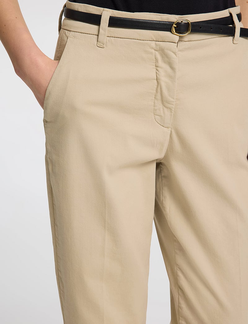 Selected - SLFVERA-RITA MW CROPPED PANT NOOS - slim fit hosen - island fossil - 4