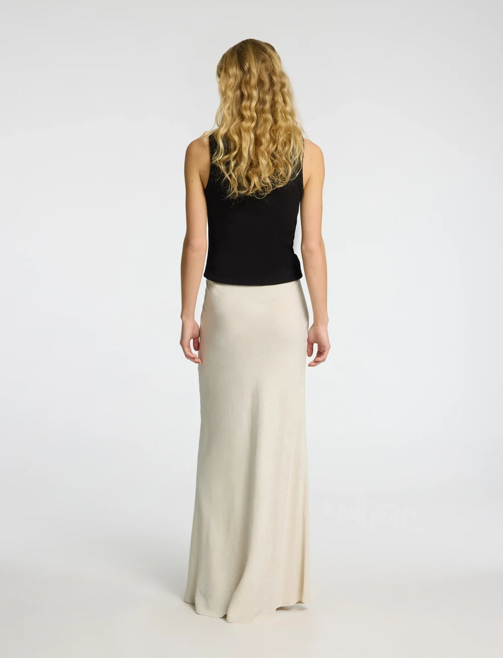 Selected - SLFVIVA-LENA HW ANKLE SUN SKIRT - maksiseelikud - sandshell - 2