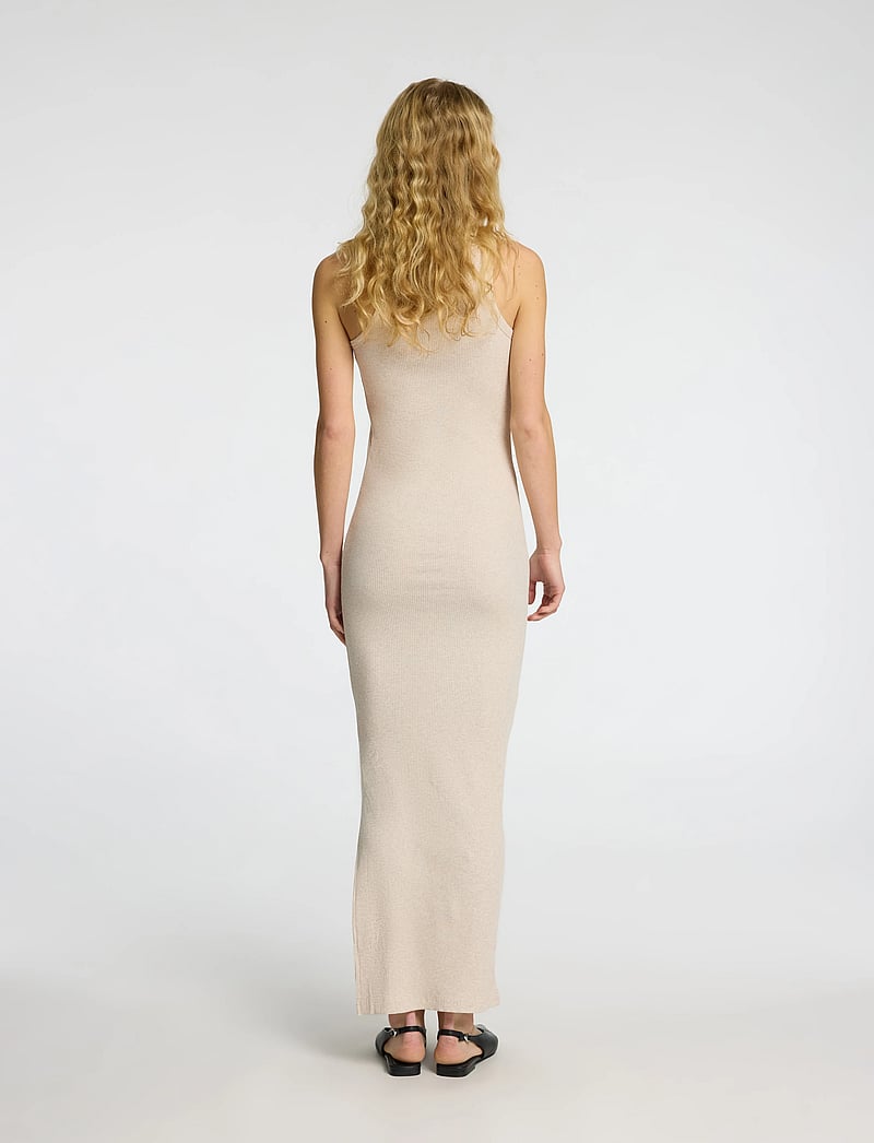 Selected - SLFANNA SL ANKLE TANK DRESS - stramme kjoler - oatmeal - 2