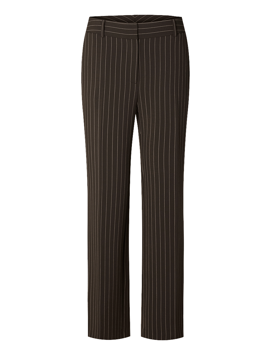 Selected - SLWRITA MW WIDE PANT PIN STRIPE NOOS - anzugshosen - delicioso - 1
