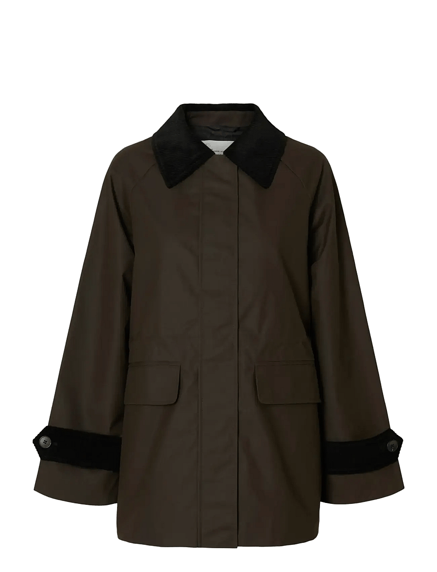 Selected - SLWWILMA WAXED JACKET NOOS - utility-jacken - delicioso - 1