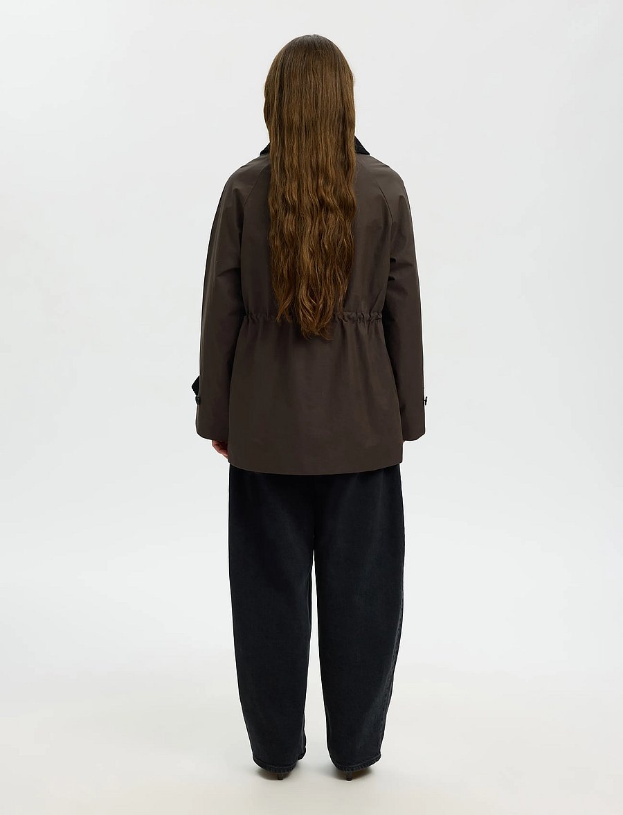 Selected - SLWWILMA WAXED JACKET NOOS - utility-jacken - delicioso - 2