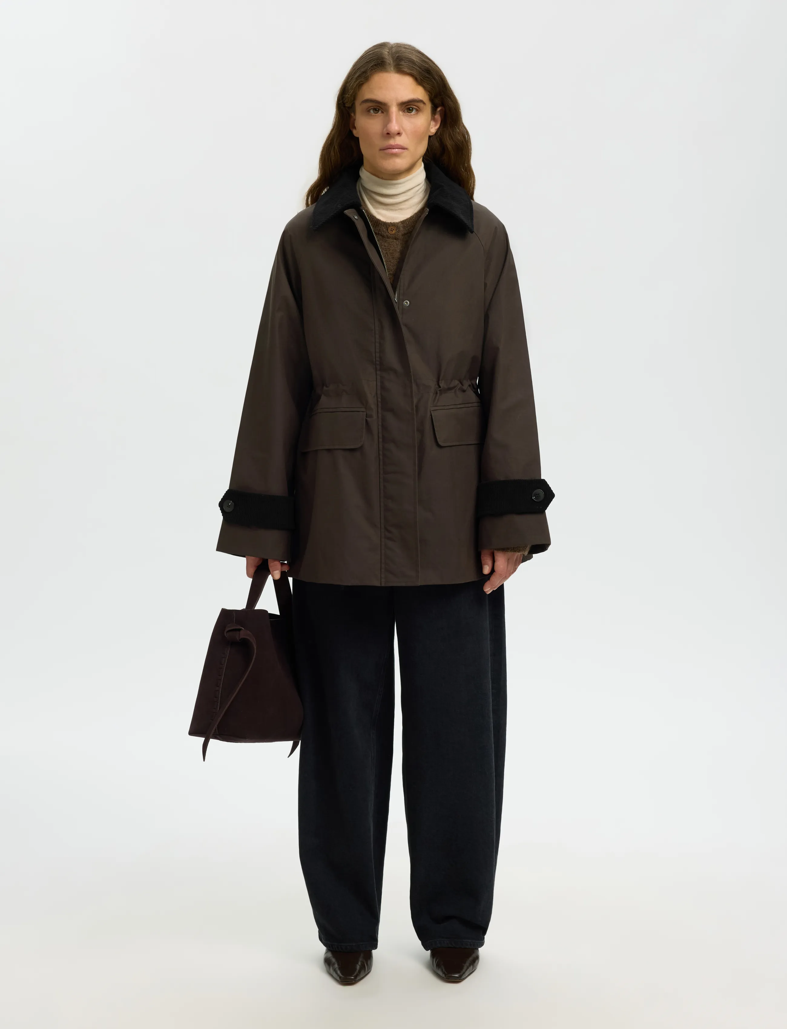 Selected - SLWWILMA WAXED JACKET NOOS - utility-jacken - delicioso - 5