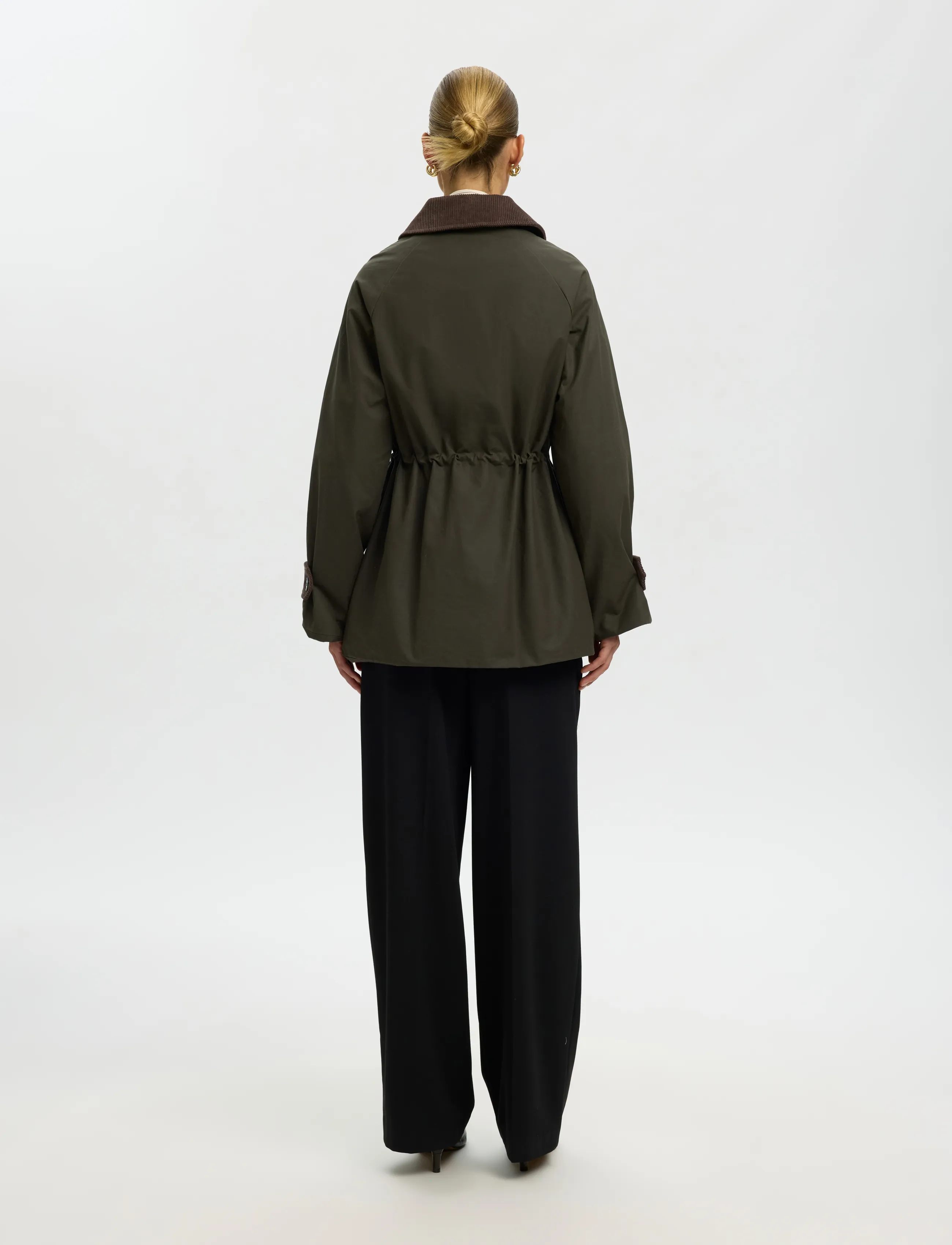 Selected - SLWWILMA WAXED JACKET NOOS - utility-jacken - grape leaf - 2
