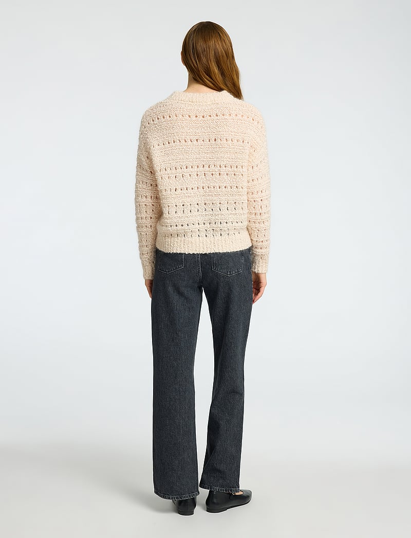 Selected - SLFALFI LS KNIT O-NECK - pullover - birch - 2