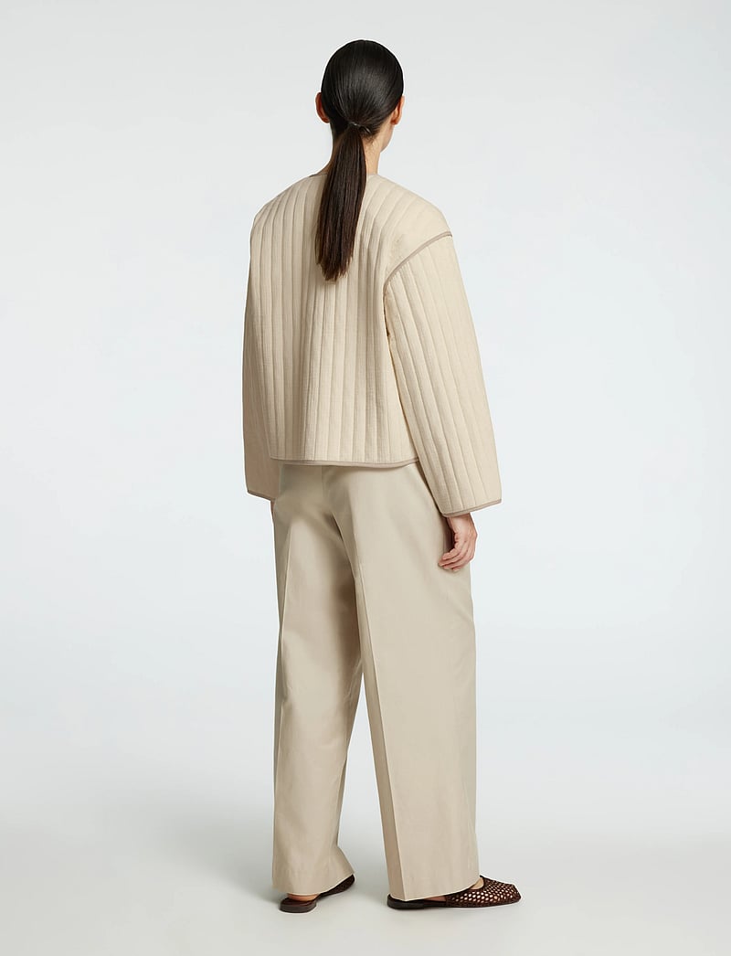 Selected - SLFLINN QUILTED JACKET - quiltede jakker - birch - 2