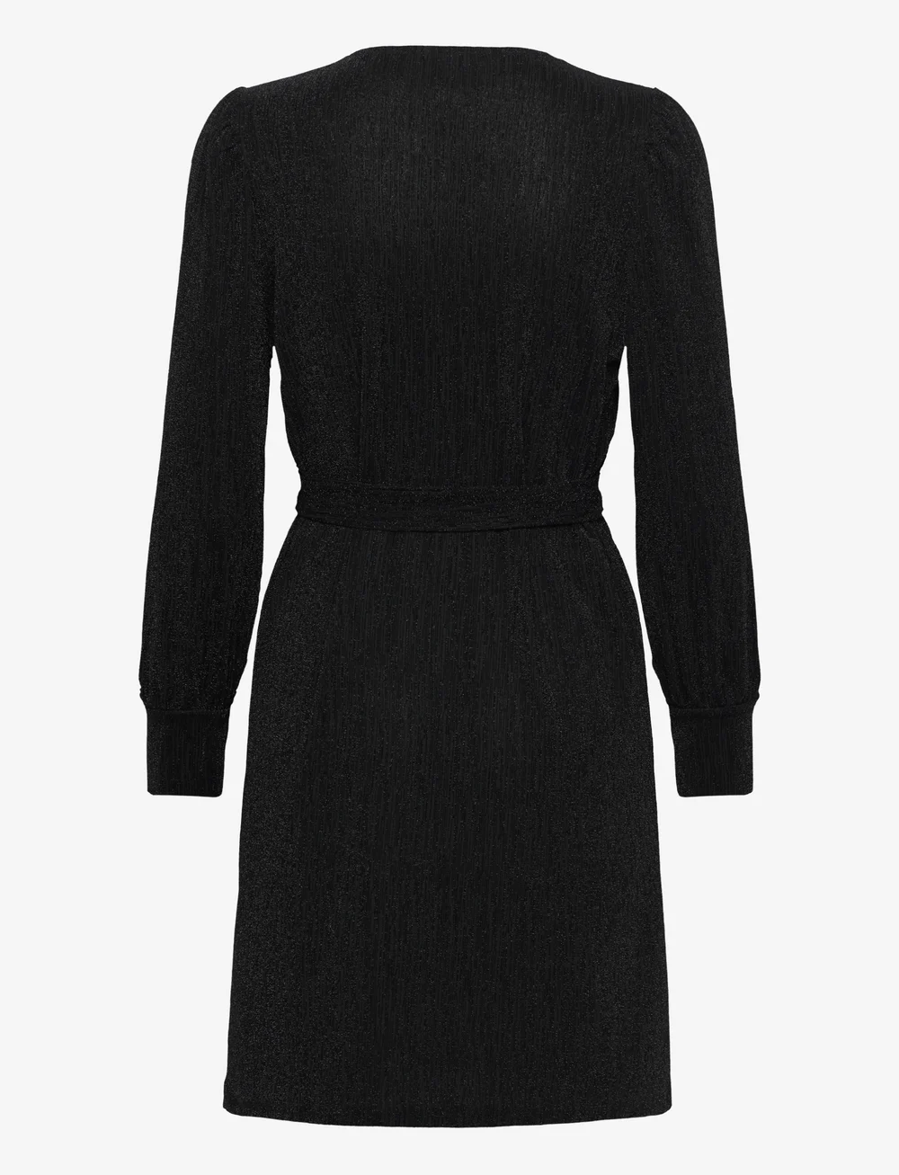 Selected - SLFANITA AGNETHE LS SHORT DRESS - festkjoler - black - 2