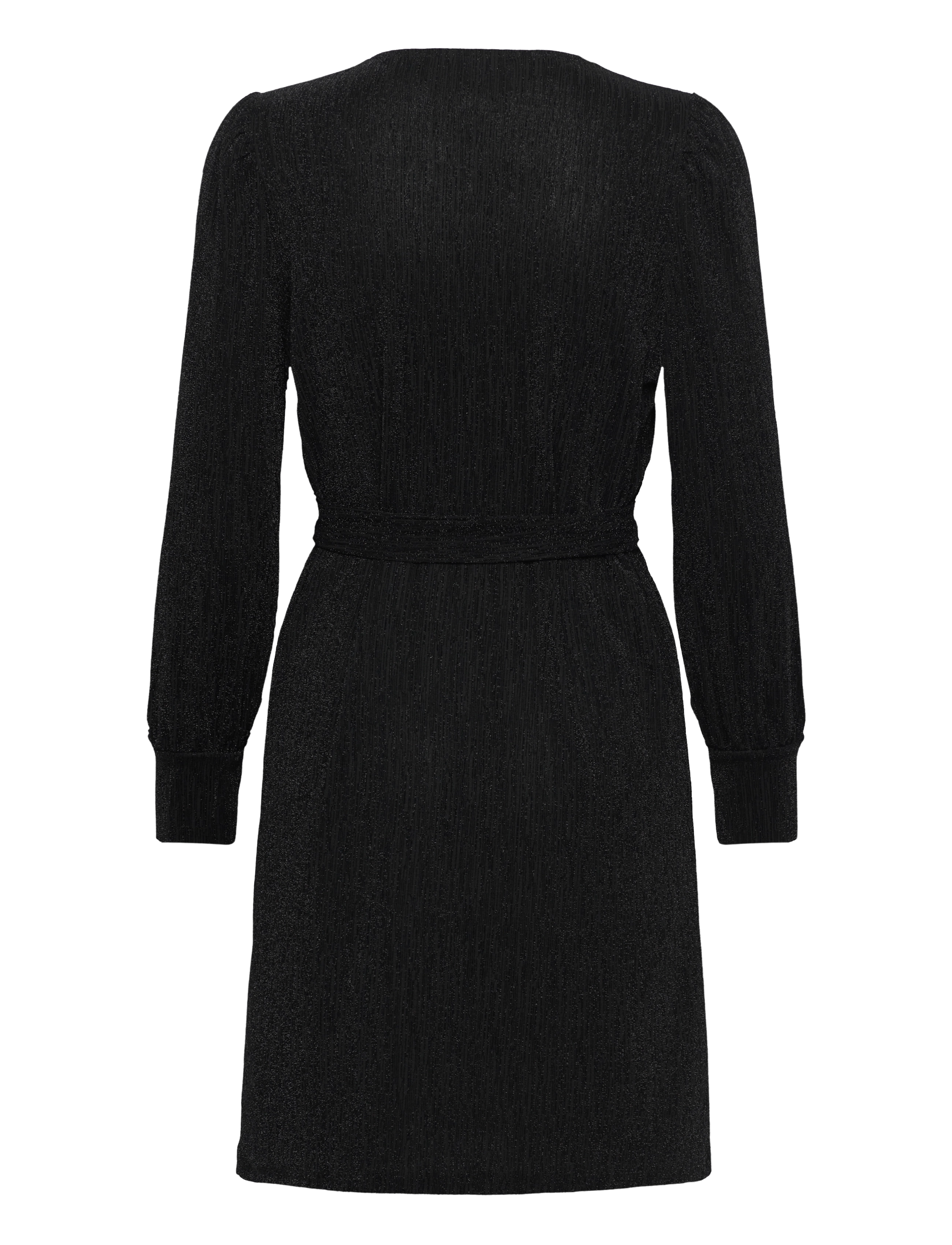Selected - SLFANITA AGNETHE LS SHORT DRESS - festtøj til outletpriser - black - 2