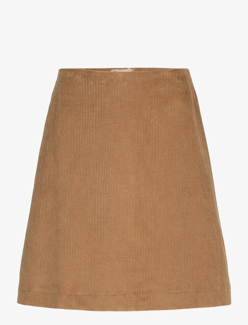 Selected - SLFJENNY-NEWIBI MW CORDUROY SKIRT D2 - short skirts - camel - 0