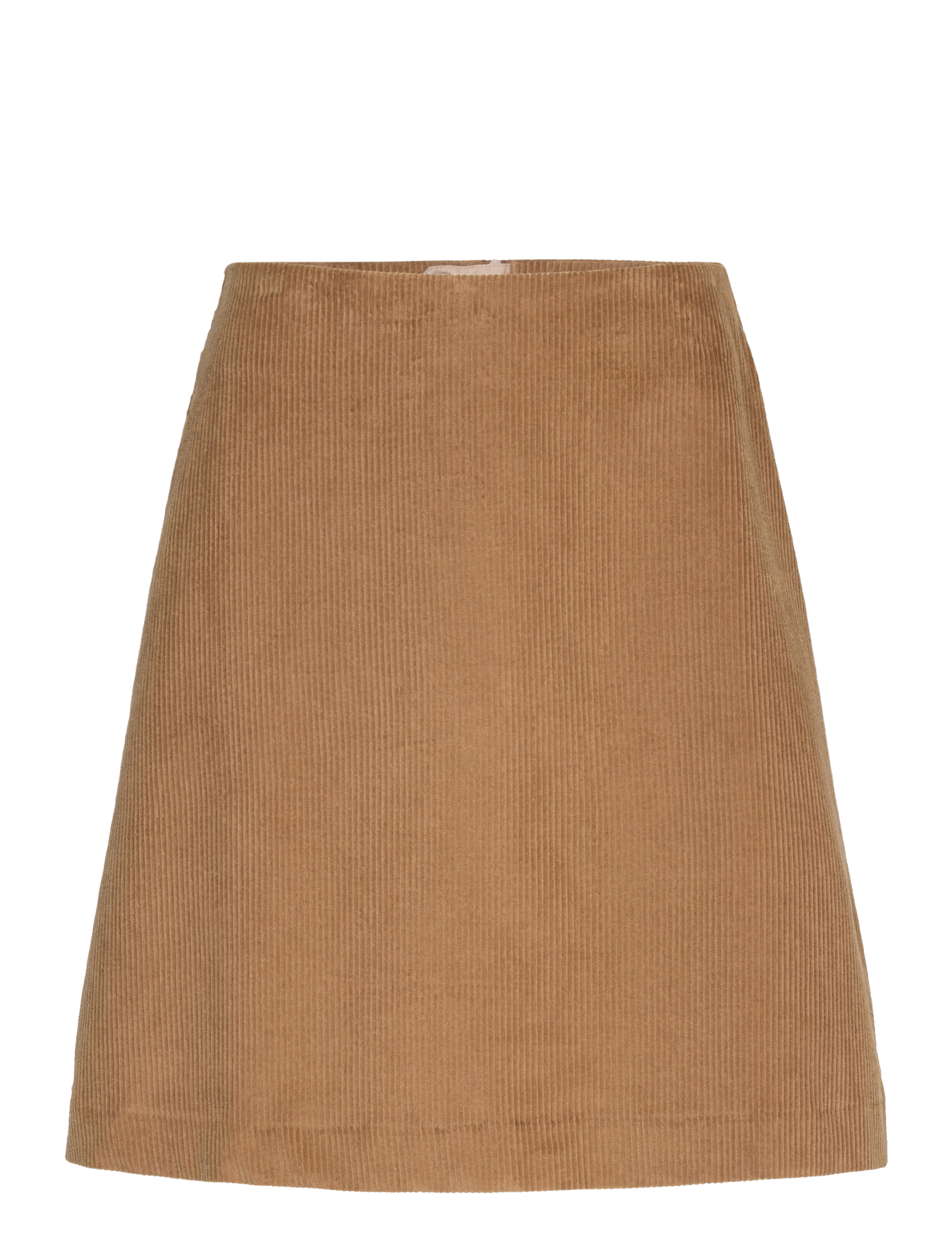 Selected SLFJENNY-NEWIBI MW CORDUROY SKIRT D2 - Nederdele - CAMEL / brown